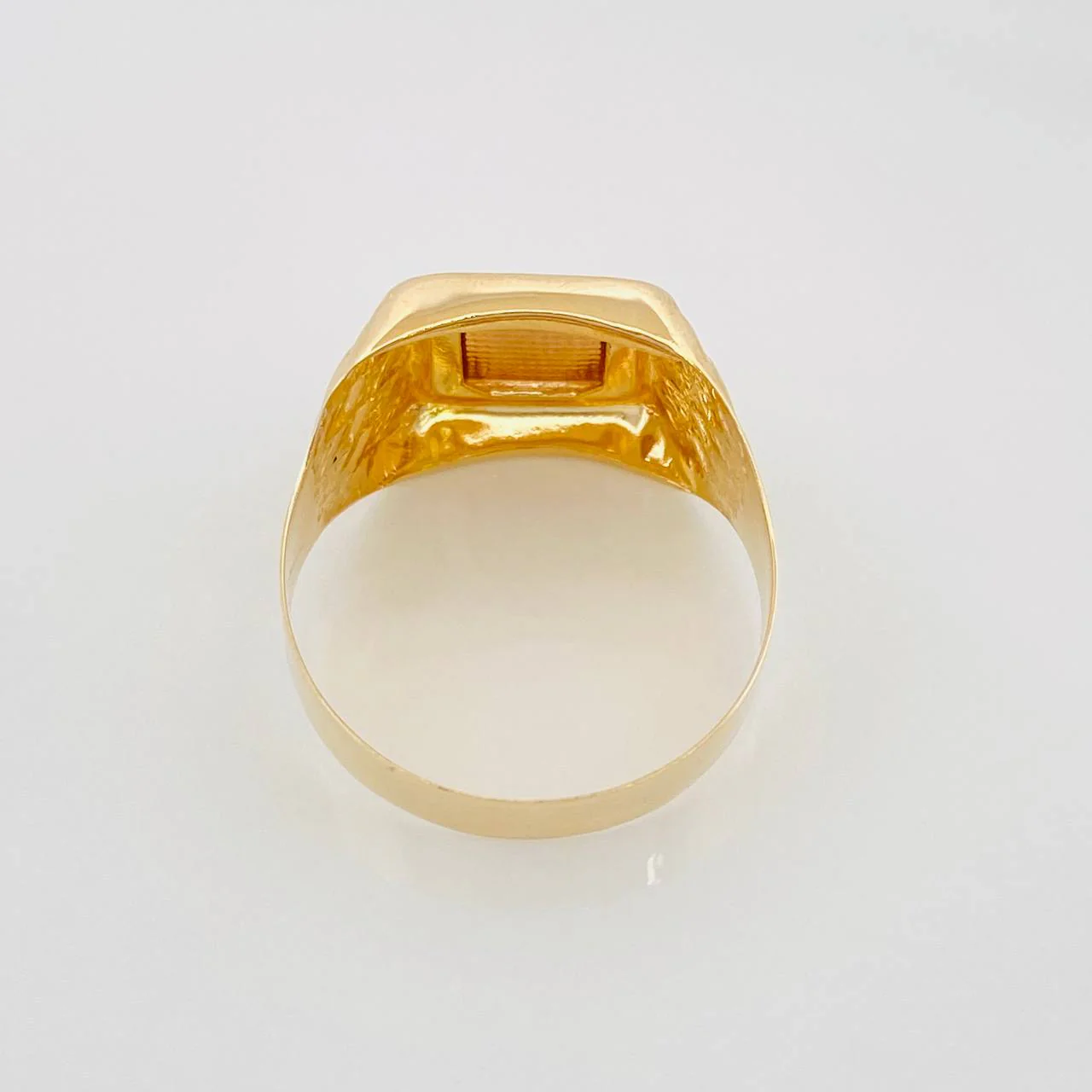 Anillo Ancla 3.55g / T11 1/2 Tres Oros 18K - Image 4