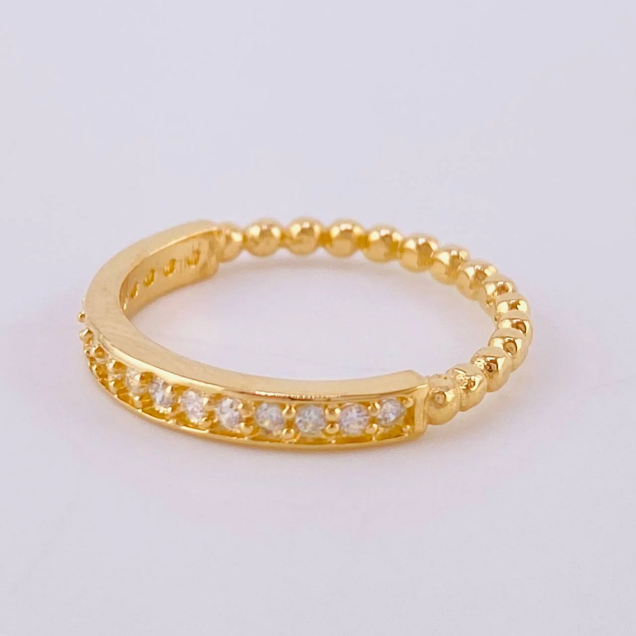 Anillo Burbujas Carril 2gr / T6 1/4 / Oro Amarillo 18K * - Image 2