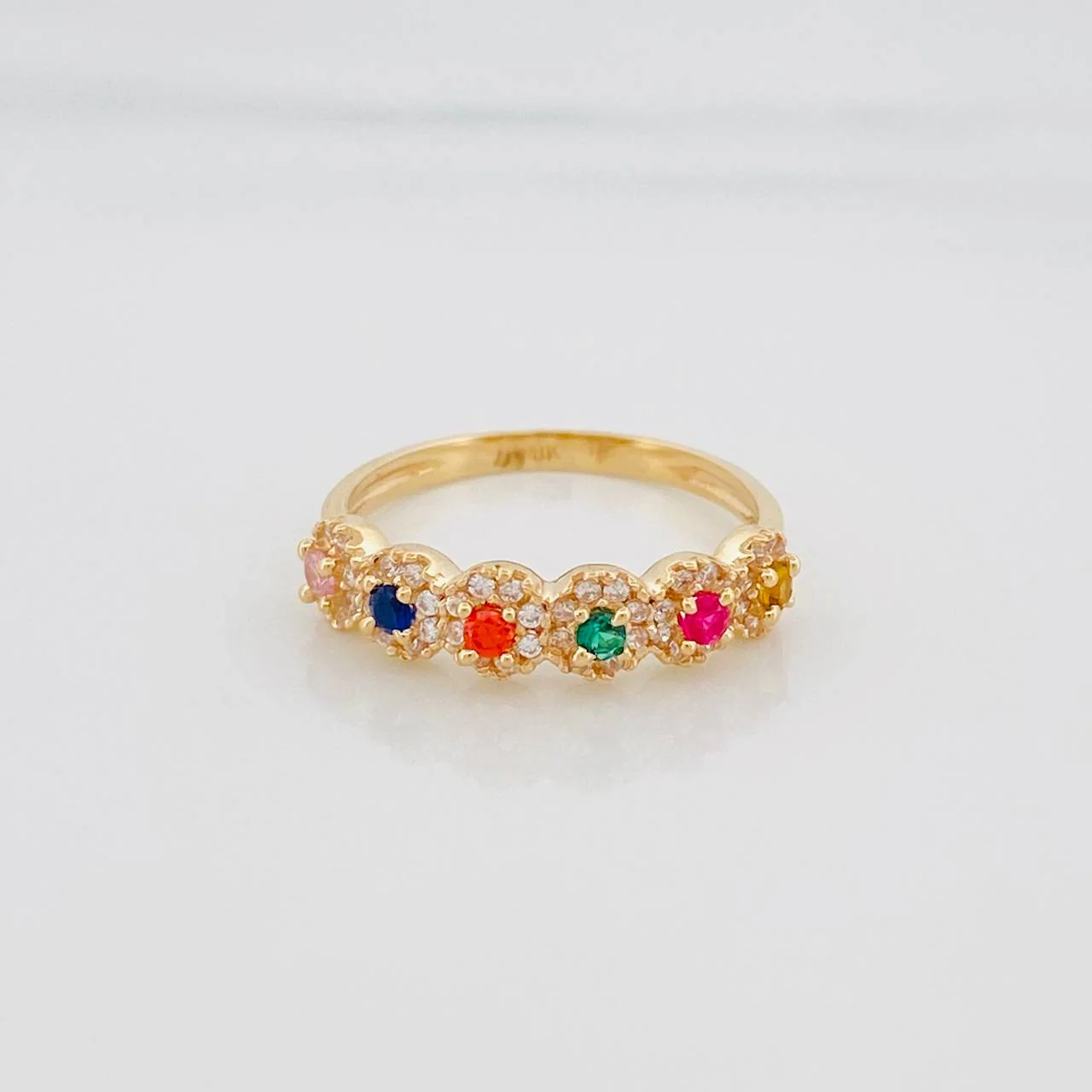 Anillo Churumbela Tupido 2.45 g / T6 1/2 Oro Amarillo 18K