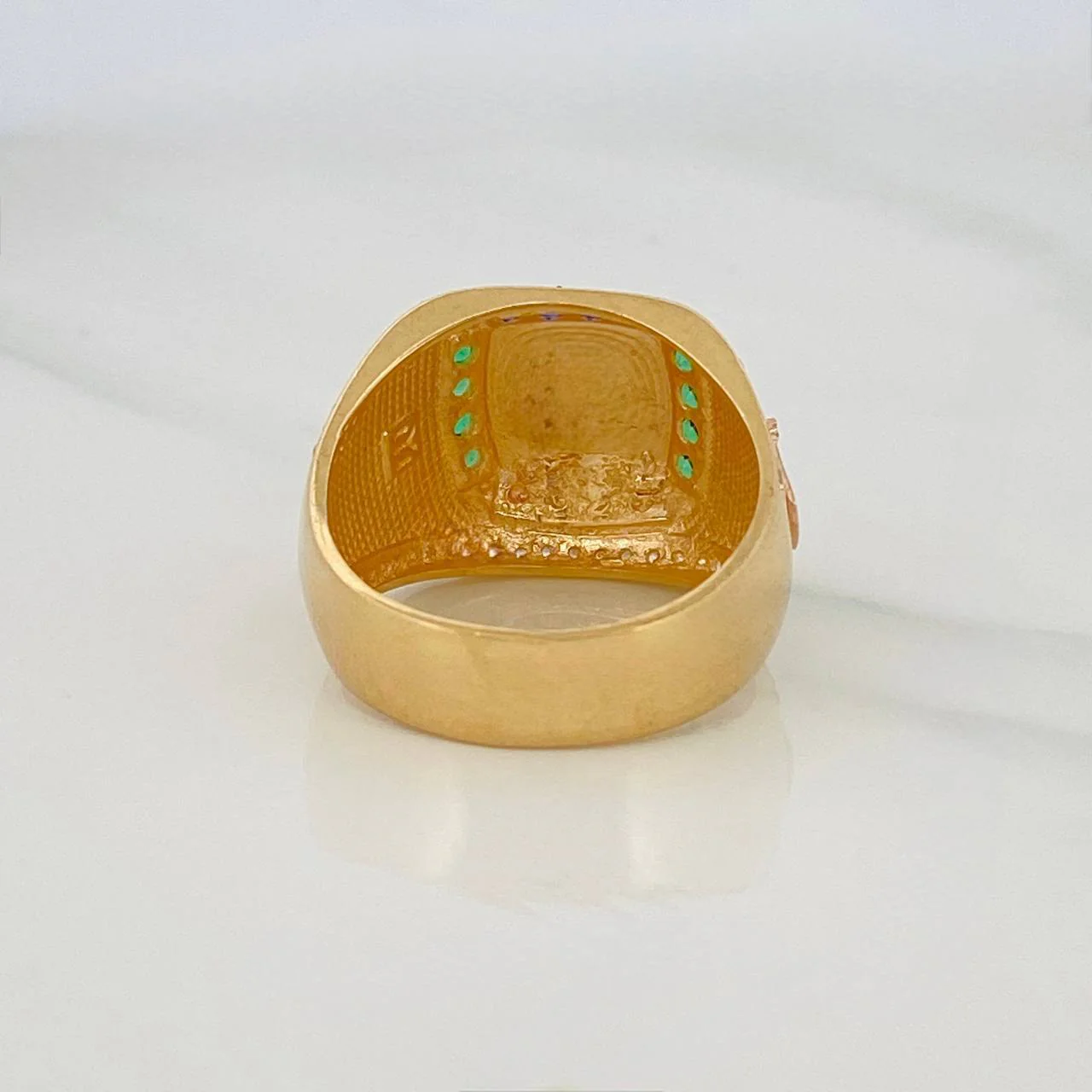 Anillo Corona 11g / T11 1/4 Tres Oros 18K - Image 4