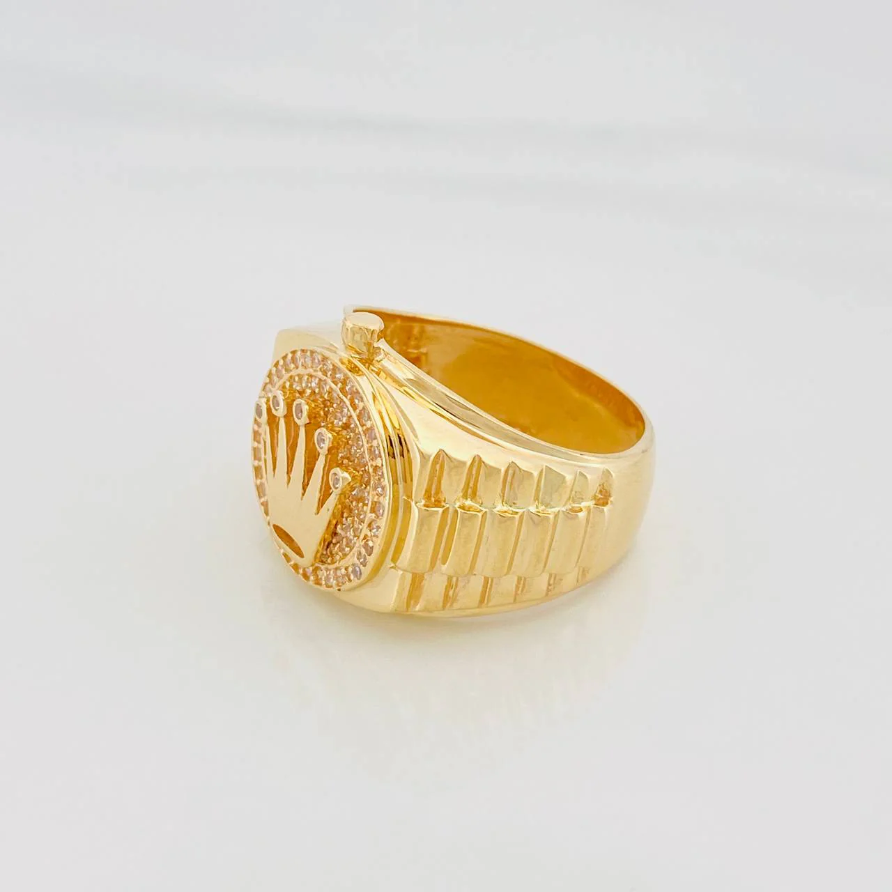 Anillo Corona 12.5g / T10 Oro Amarillo 18K - Image 2