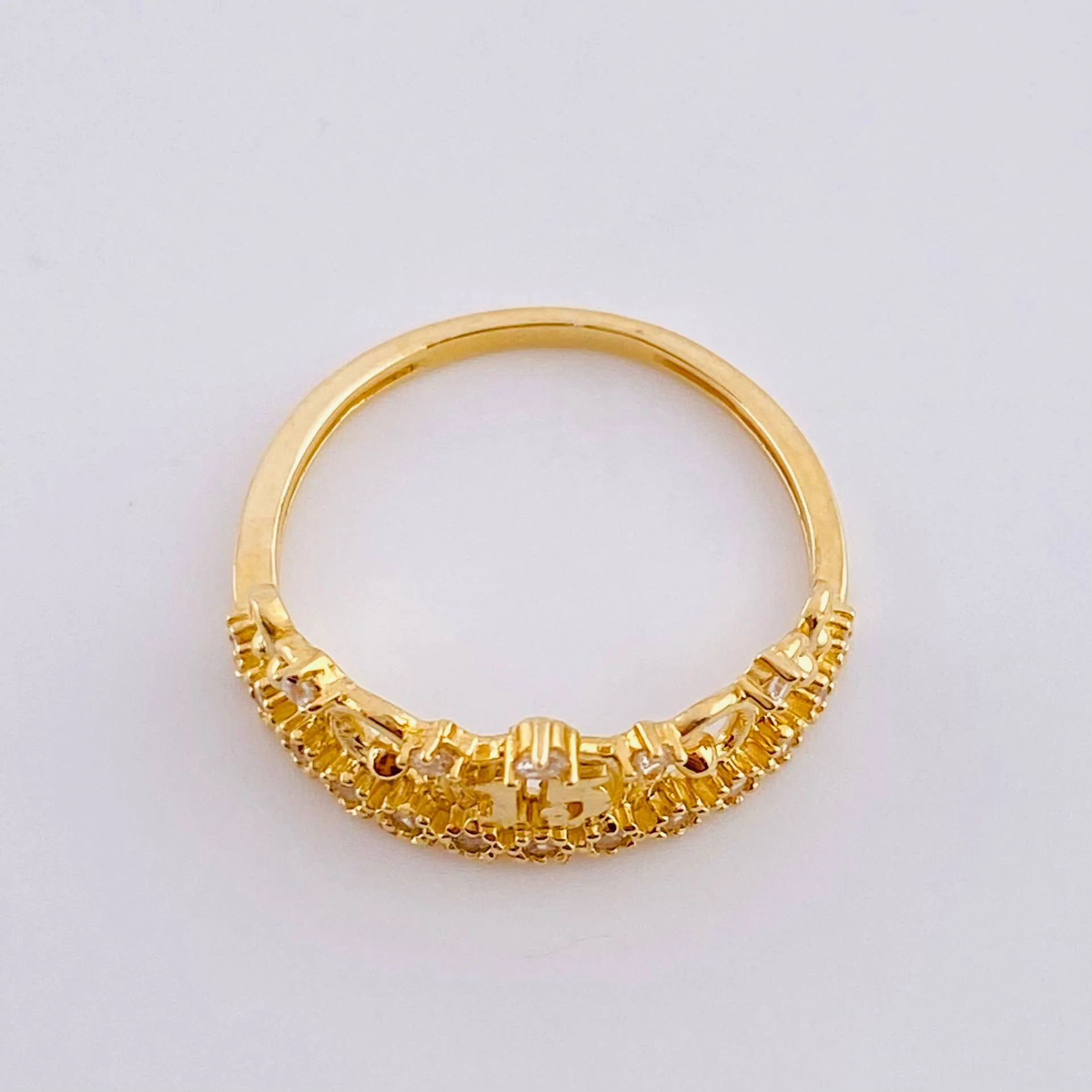 Anillo Corona 15's 2.55g / T6 3/4 Oro Amarillo 18K - Image 3