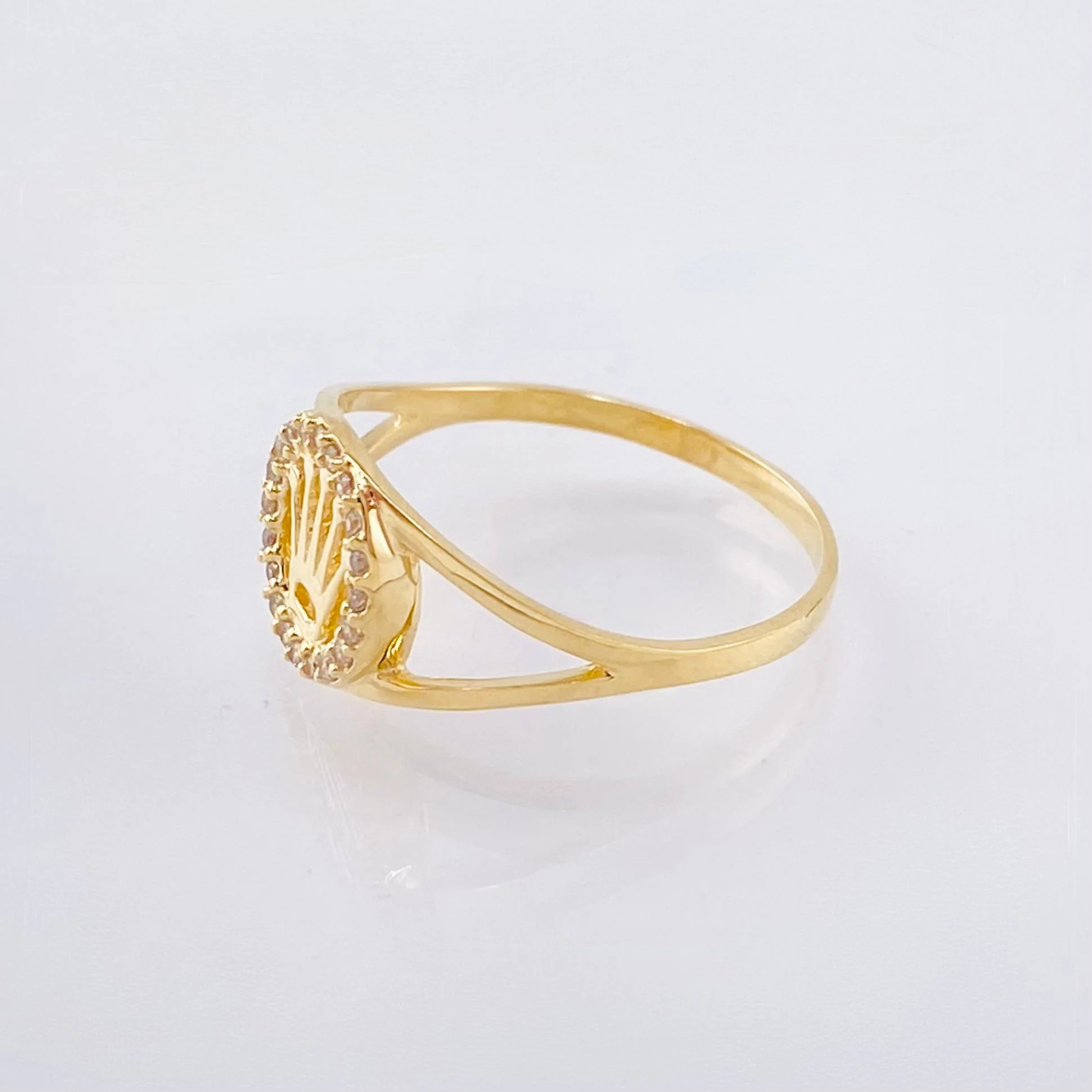 Anillo Corona RX 2gr / T6 1/2 / Oro Amarillo 18K © - Image 2