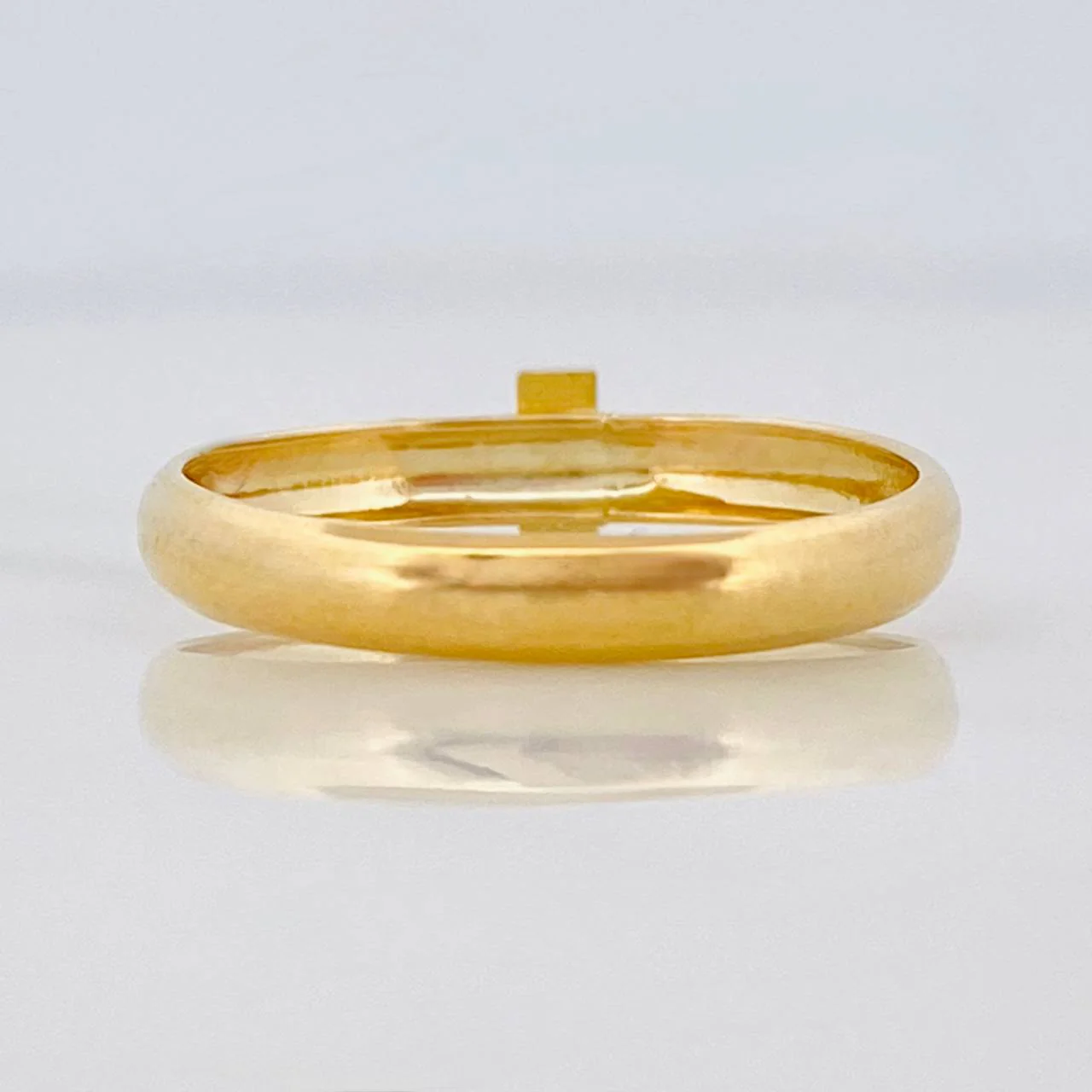 Anillo Cruz 0.8gr / T6 1/4 / Oro Amarillo 18K % - Image 3