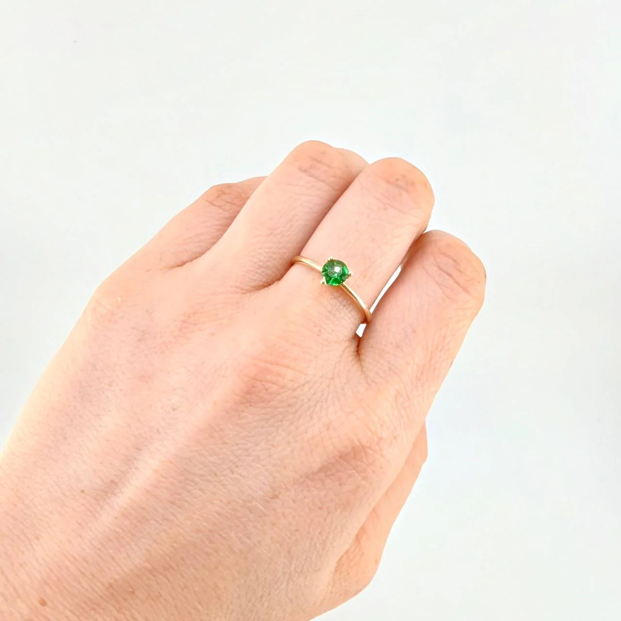 Anillo Dorotea 1.9 g / T8 Oro Amarillo 18K - Image 4