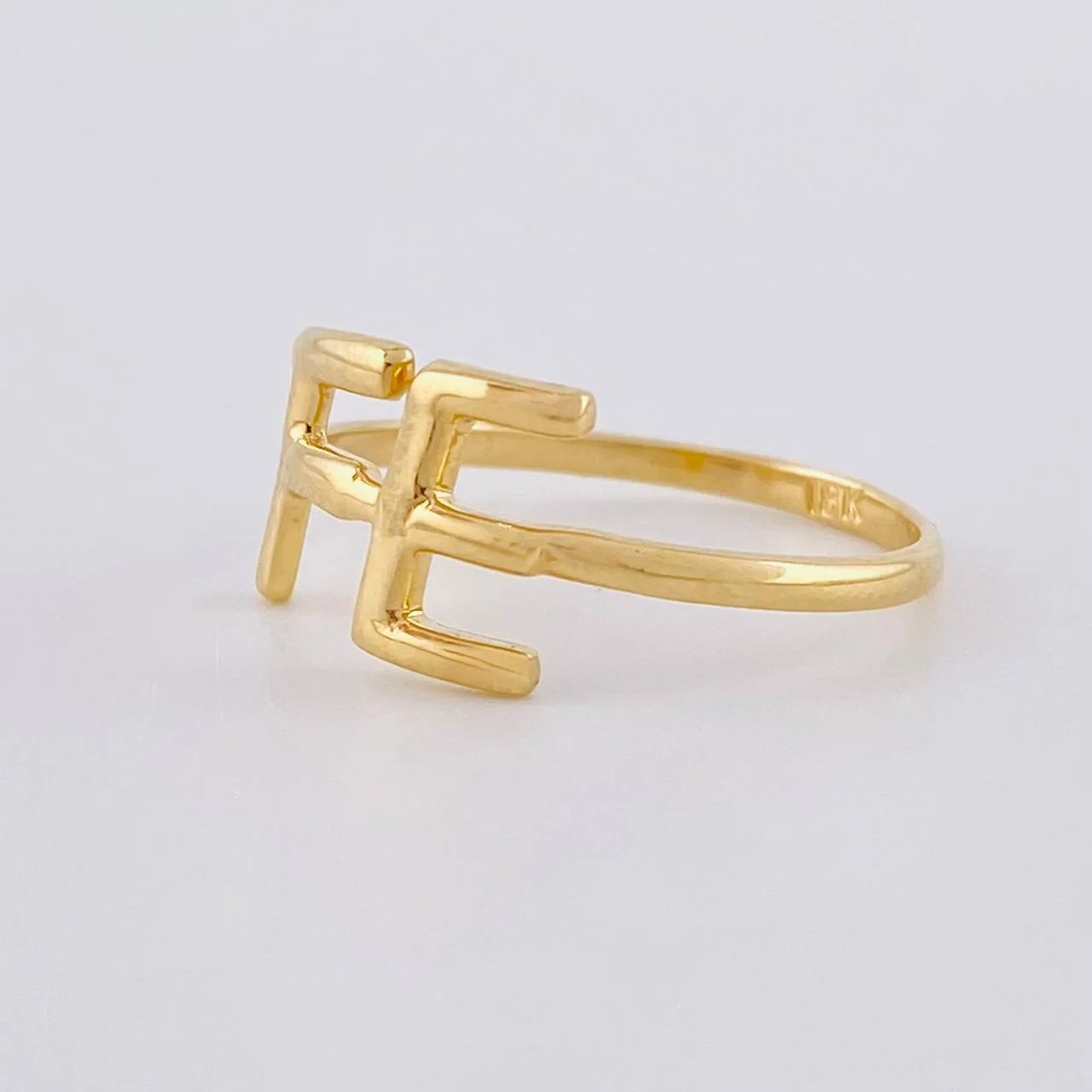 Anillo Fé 1.7 g / T5 Oro Amarillo 18K - Image 2