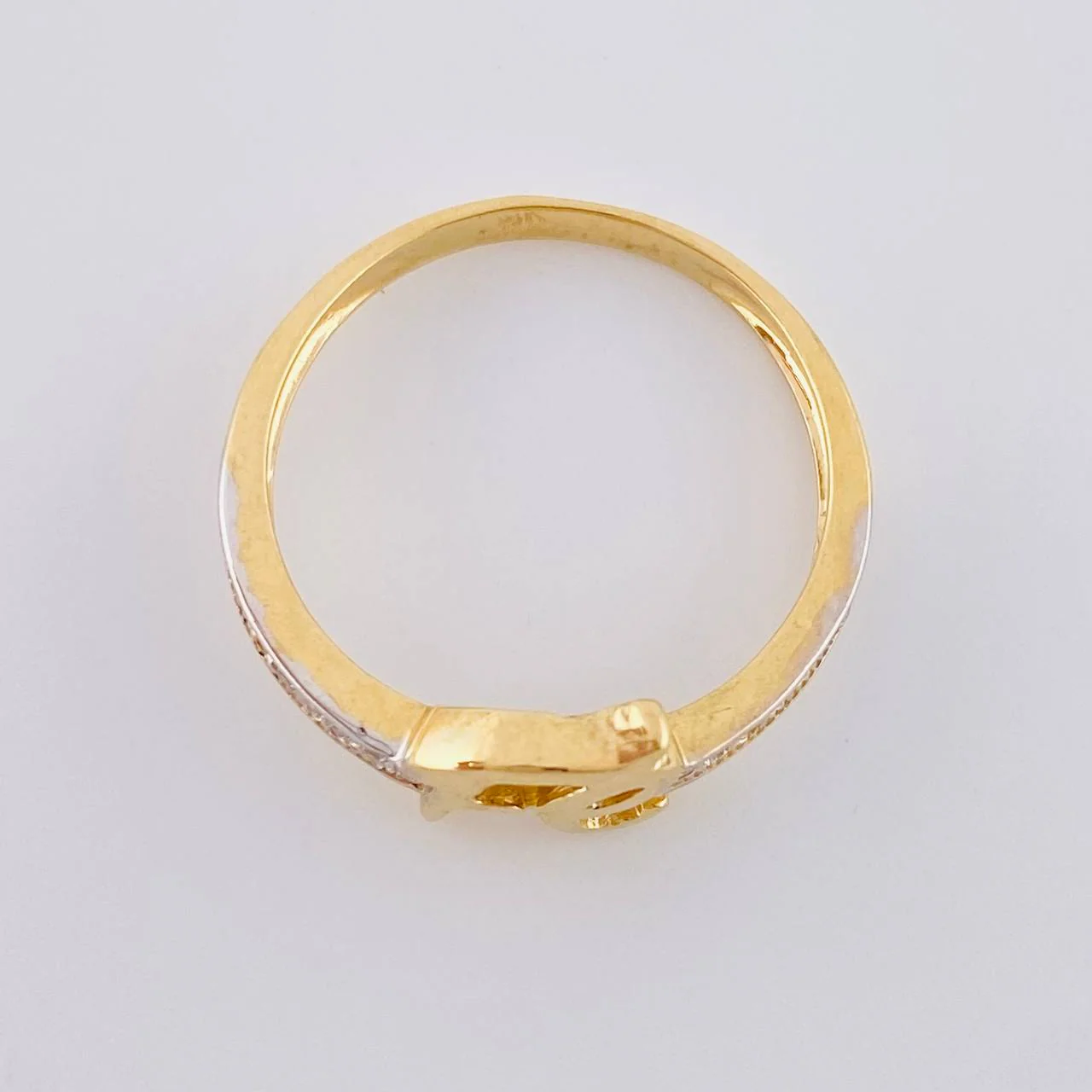 Anillo Fé 2.35 g / T6 1/4 Oro Amarillo 18K - Image 3