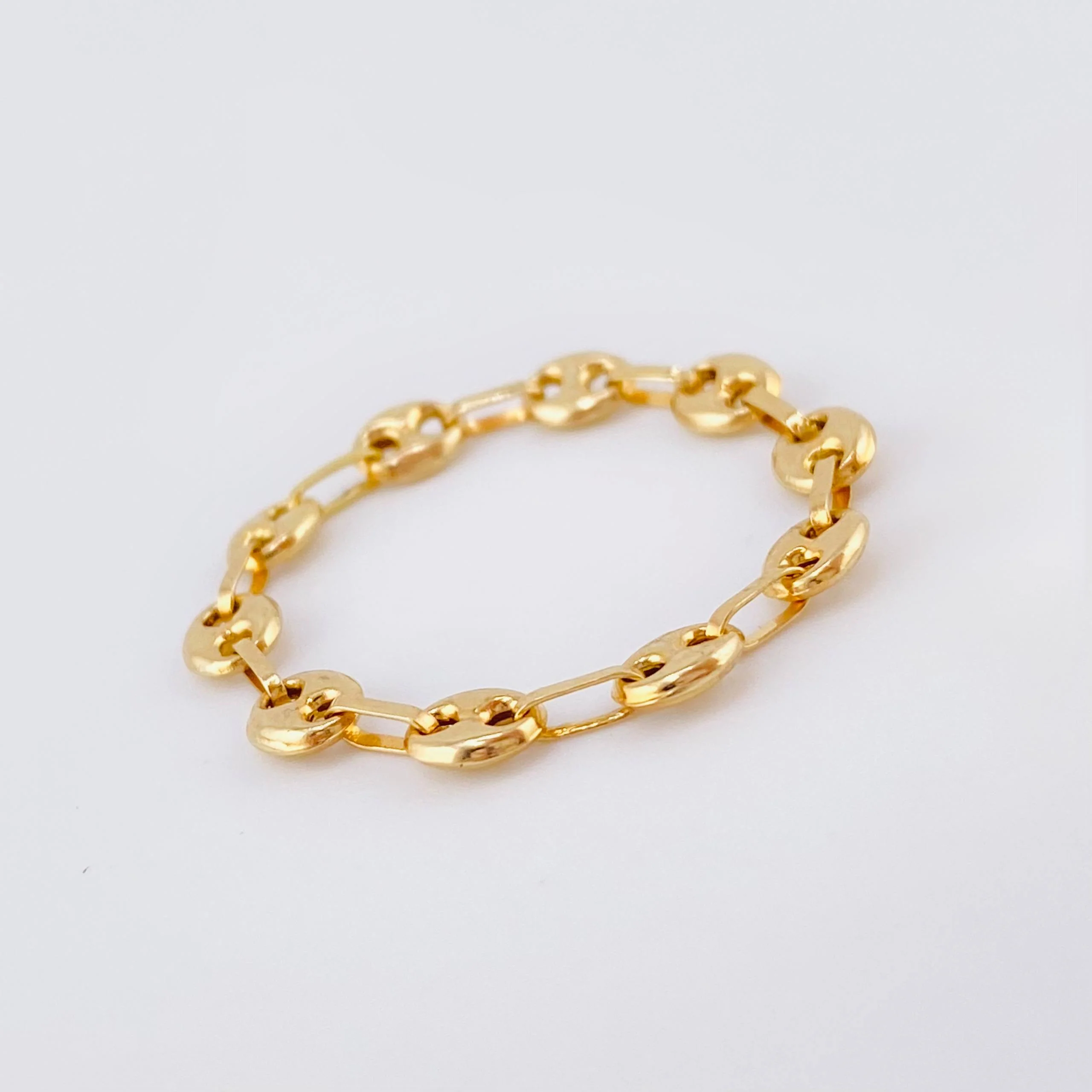 Anillo Gc 0.55 g / T9- 8 3/4 Oro Amarillo 18K - Image 2
