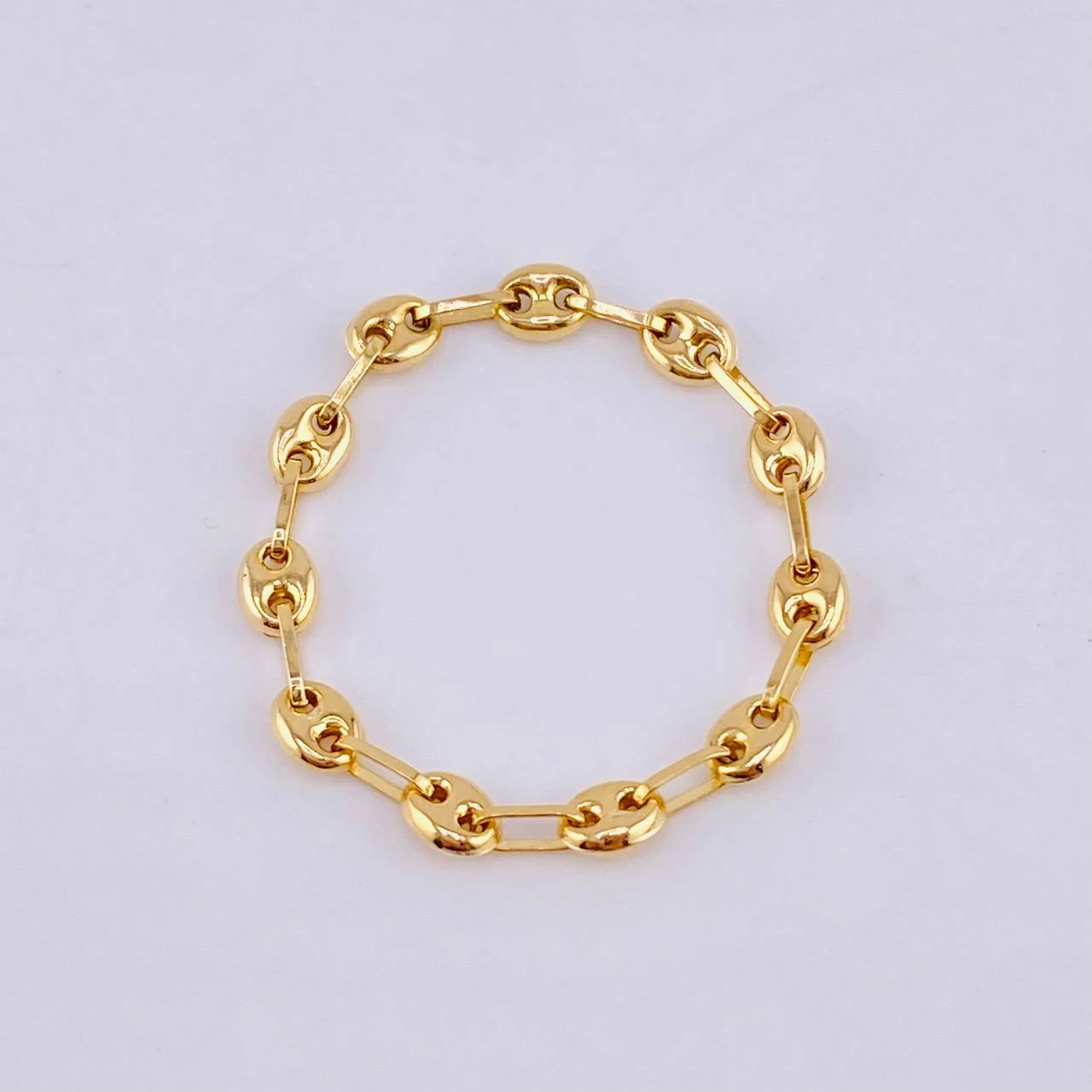 Anillo Gc 0.6 g / T11 1/4- 11 Oro Amarillo 18K