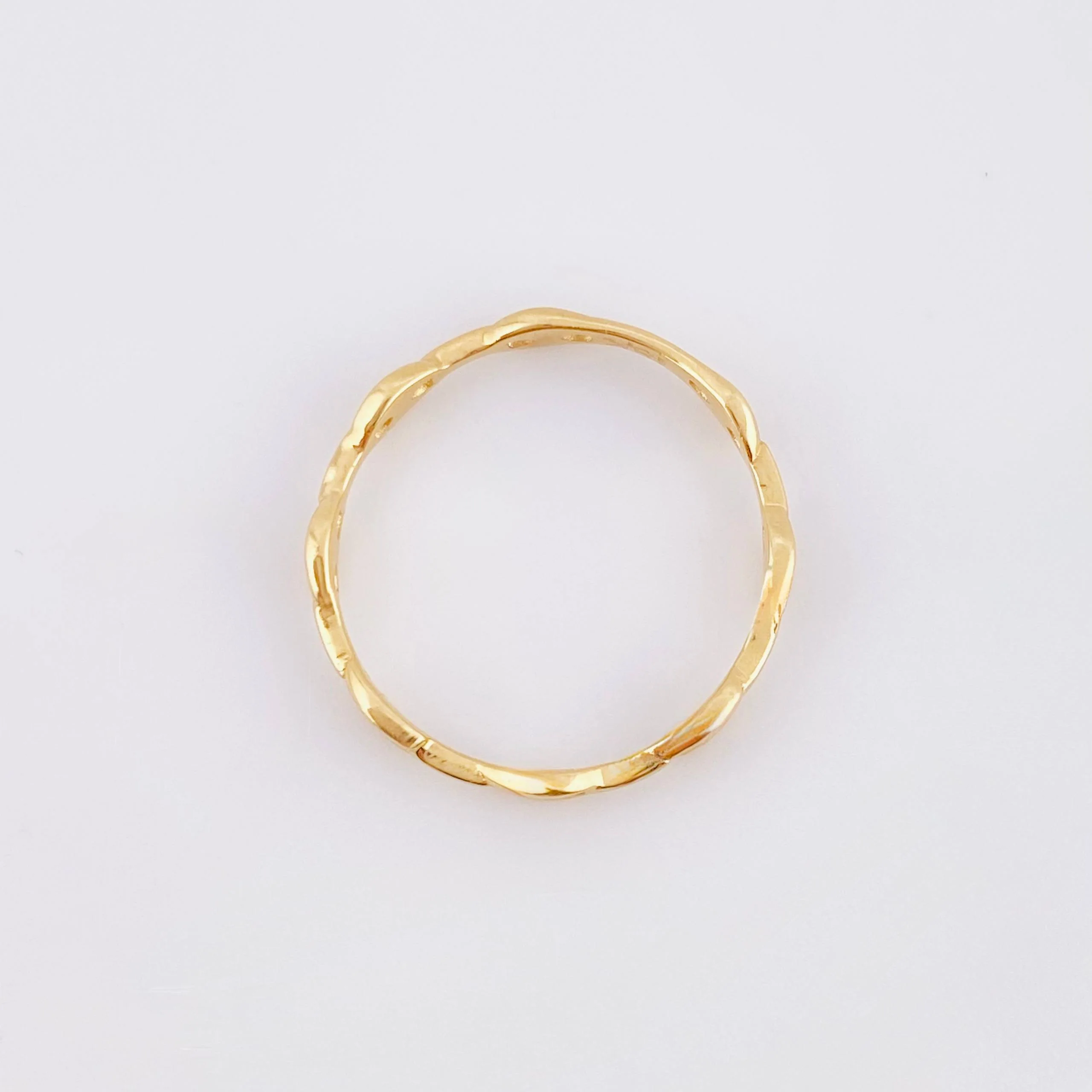 Anillo GC Estirado 0.95gr / T5 / Oro Amarillo 18K - Image 3