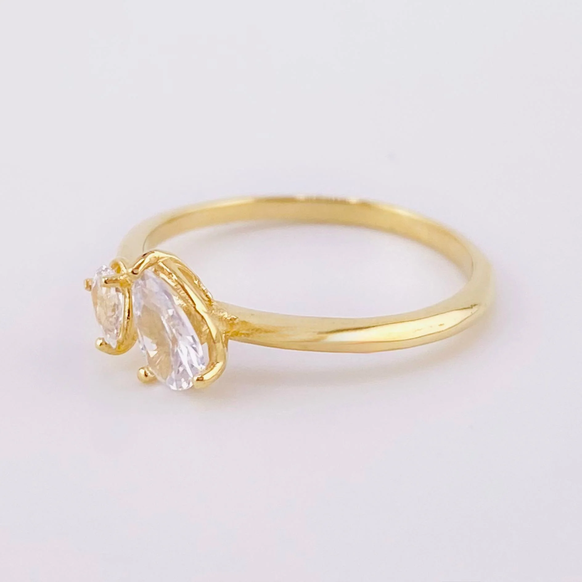 Anillo Gota 1.8gr / T6 / Oro Amarillo 18K © - Image 2