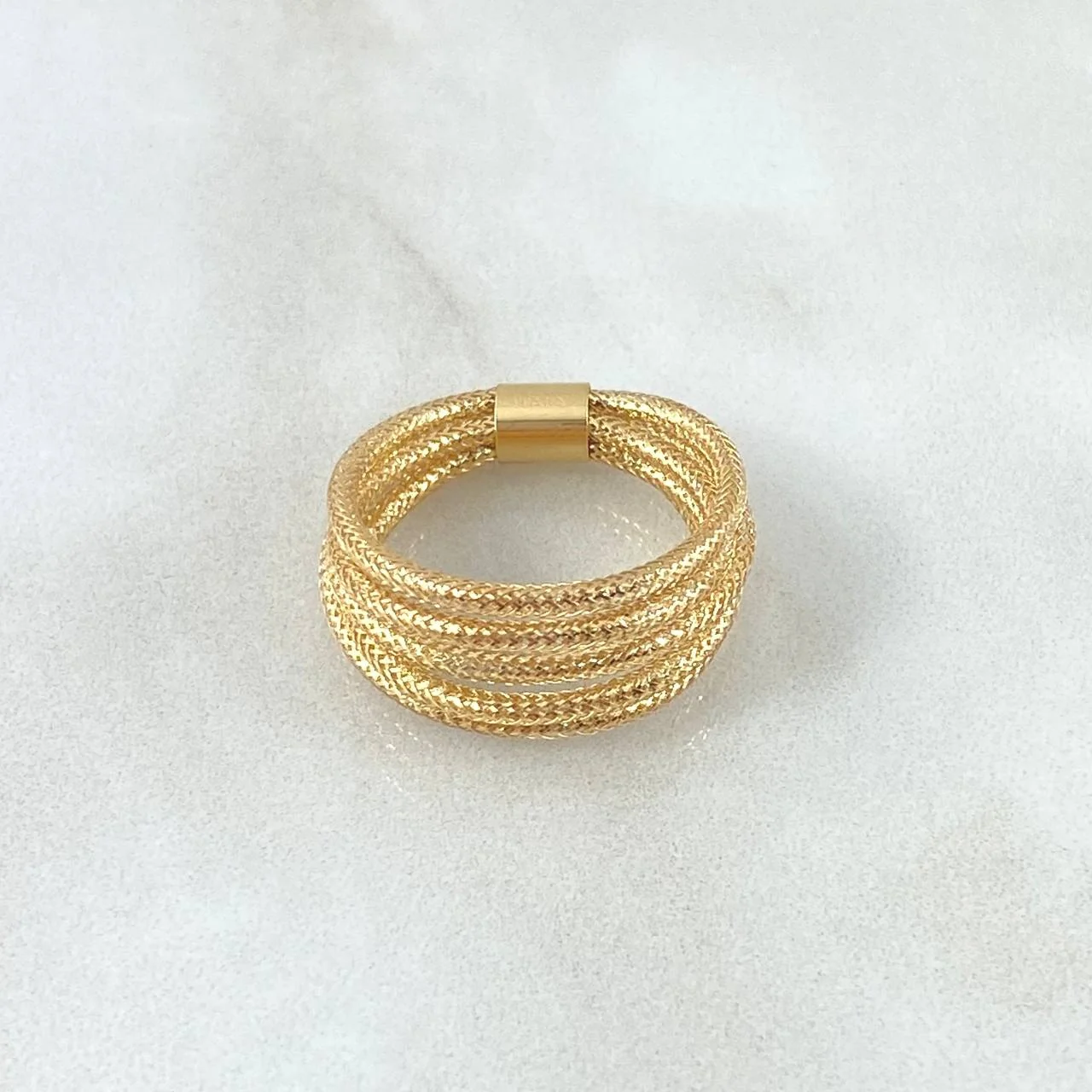 Anillo Guaya Multiple 1.25 g / T5 1/2 Oro Amarillo 18K - Image 2