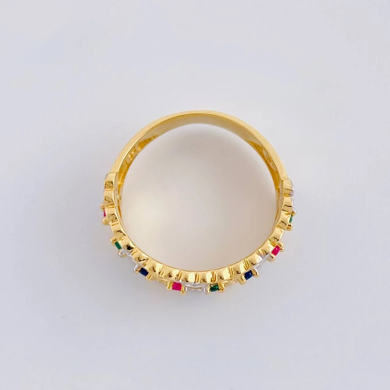 Anillo Jardín De Corazones 4.3 g / T6 1/2 Oro Amarillo 18K - Image 3