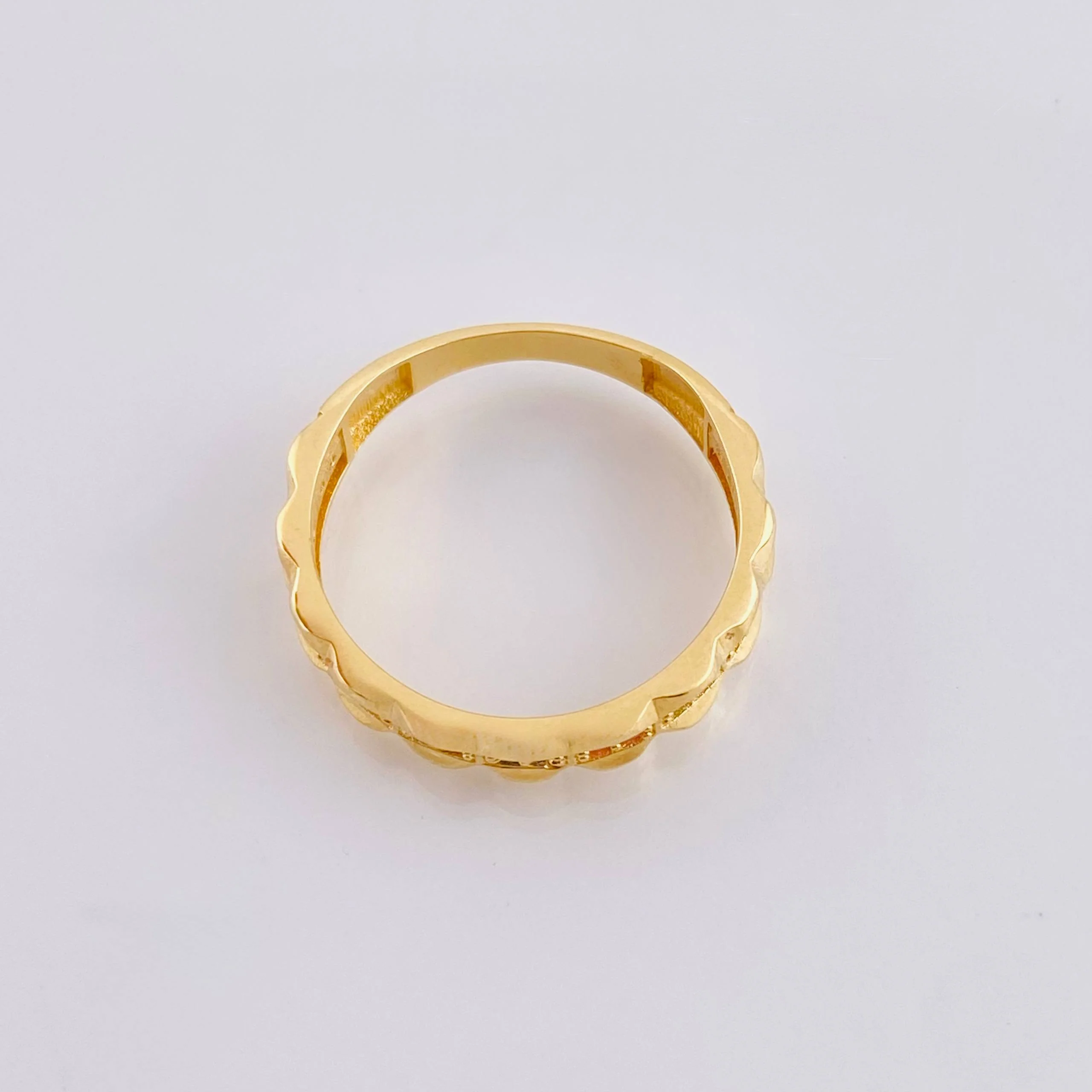 Anillo Linea Imperial 2.7gr / T7 / Oro Amarillo 18K * - Image 3
