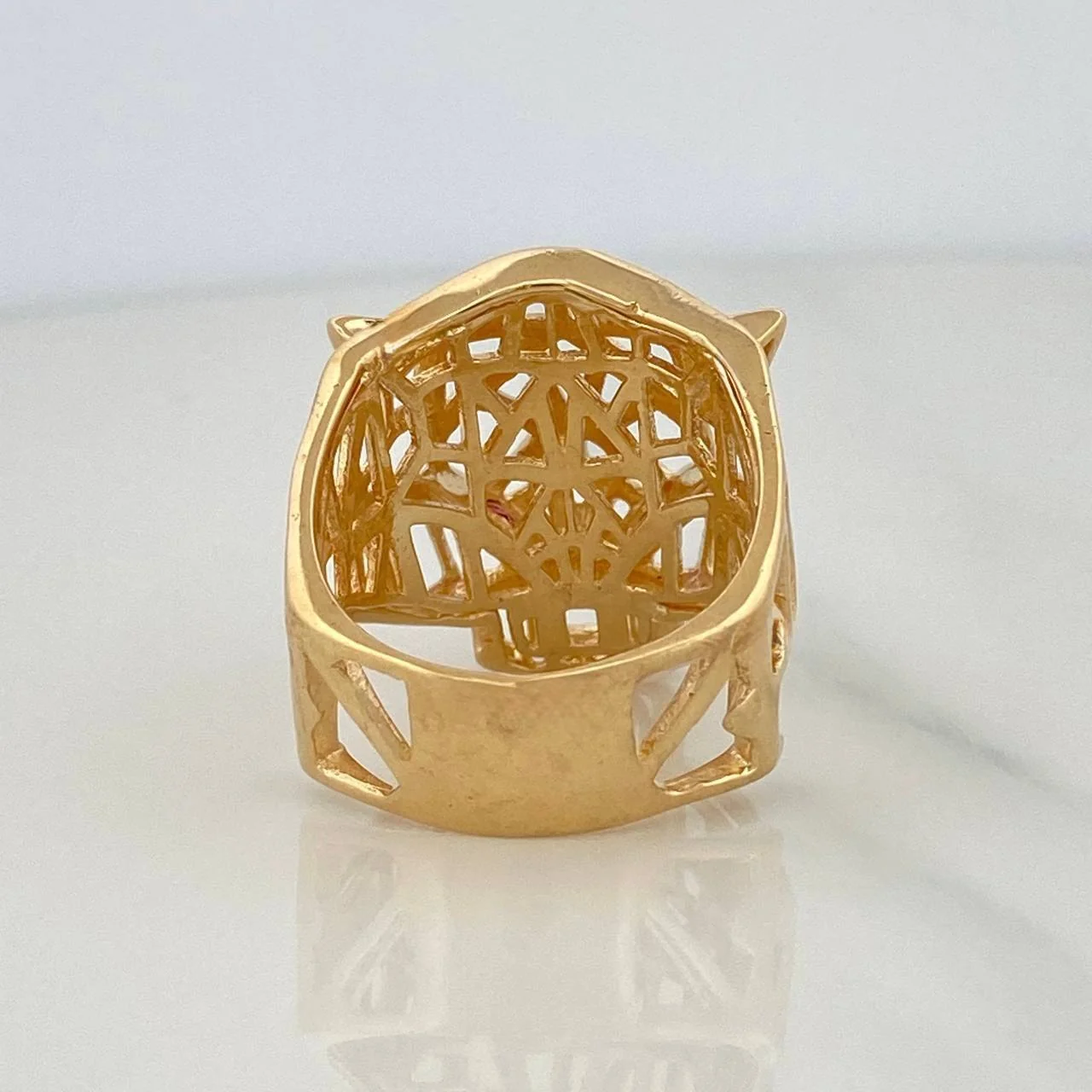 Anillo Pantera 11.75 g / T9 1/2 Oro Amarillo 18K - Image 4