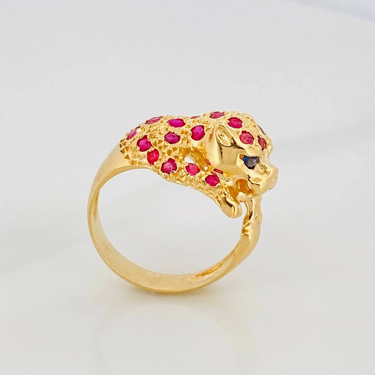 Anillo Pantera 4.6g / T5 1/4 Oro Amarillo 18K - Image 2