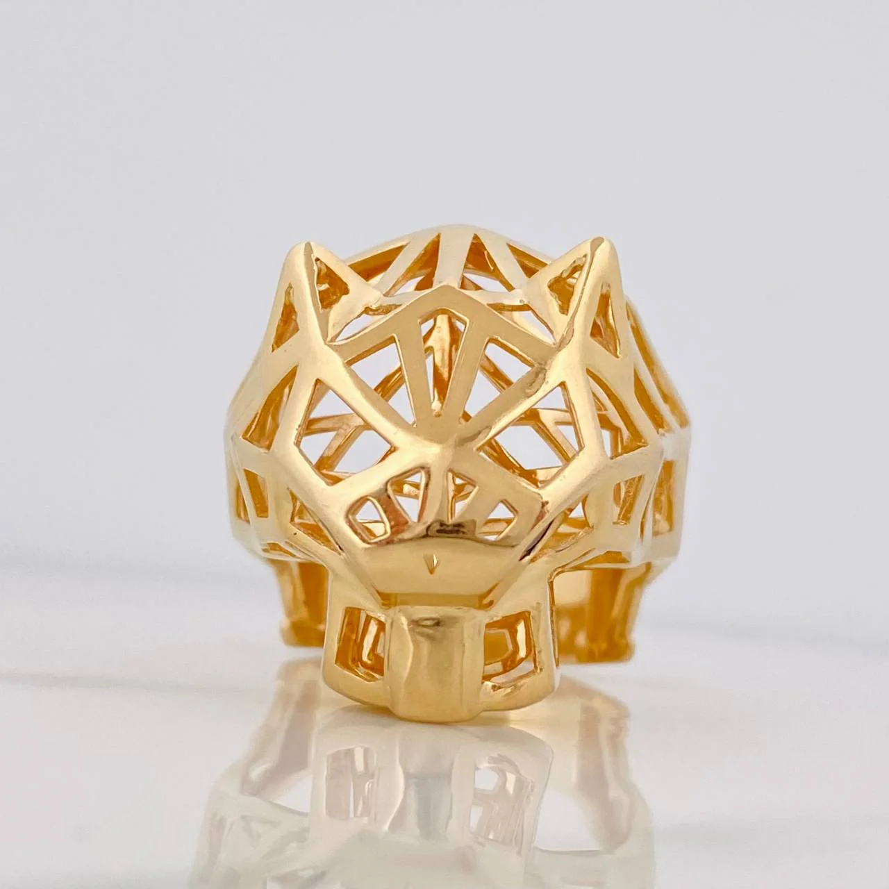 Anillo Pantera Filigrana 13.35g / T10 3/4 Oro Amarillo 18K - Image 3