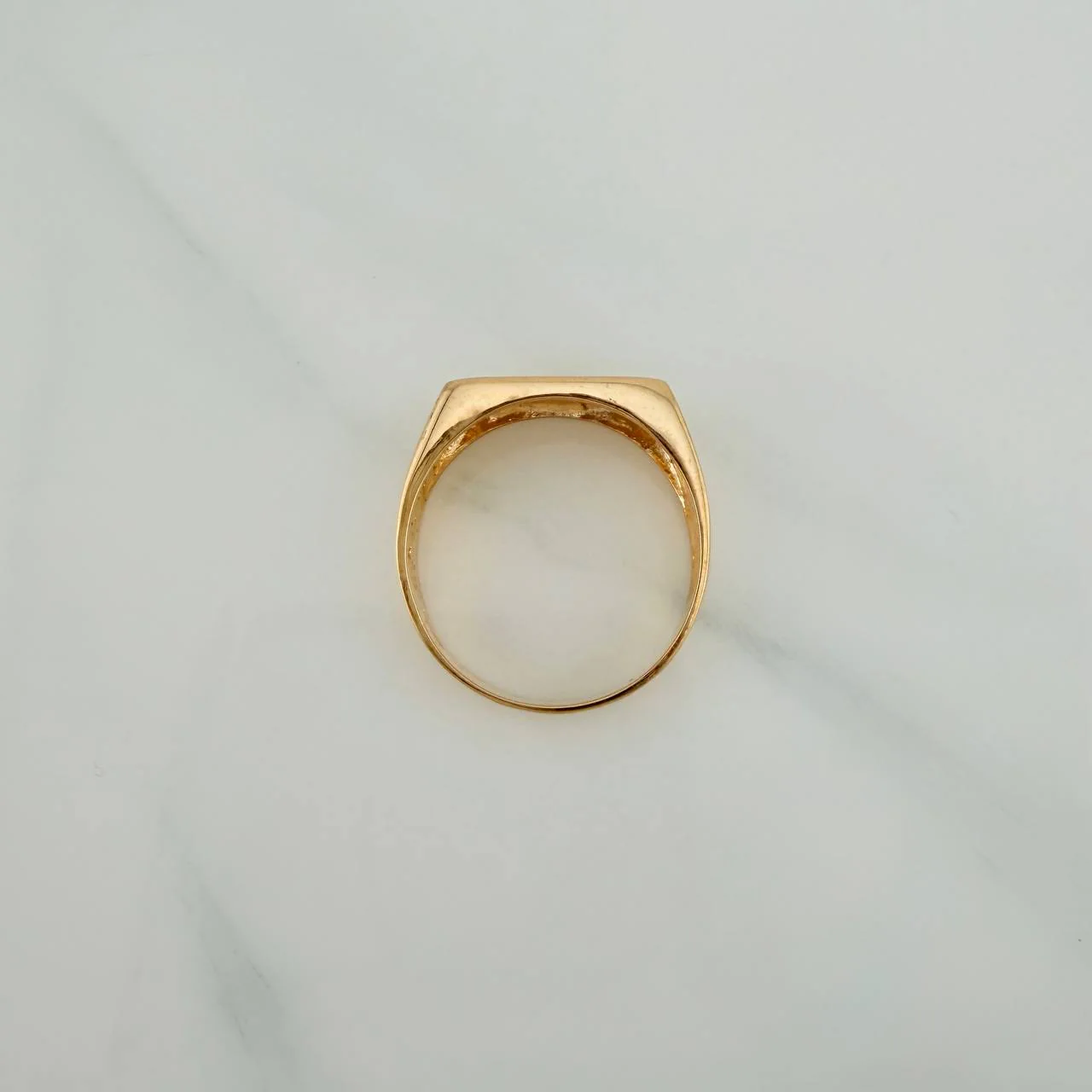 Anillo Rayado 5.15gr / T10 / Oro Amarillo 18K $ - Image 3