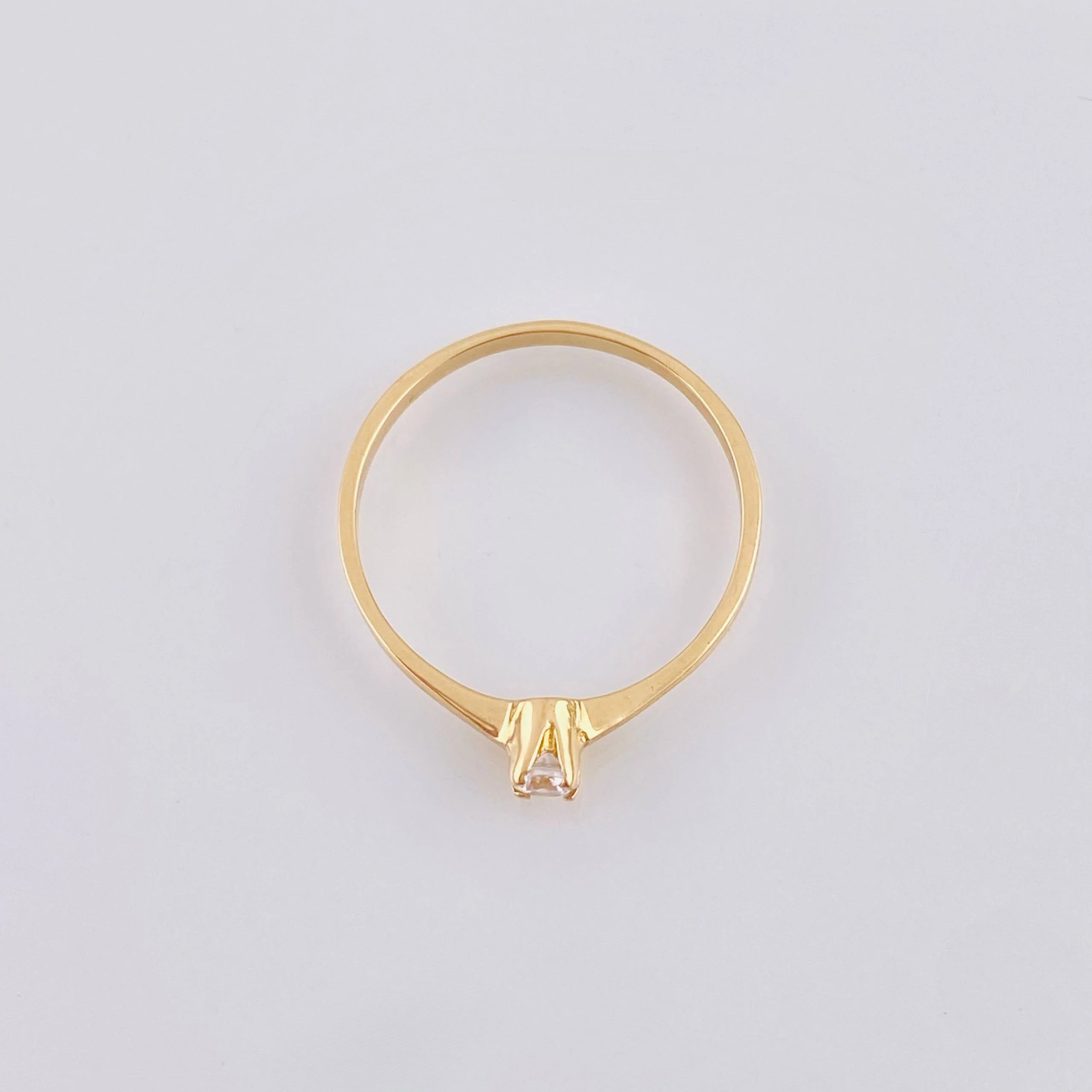 Anillo Solitario 1.4 g / T6 Oro Amarillo 18K - Image 3
