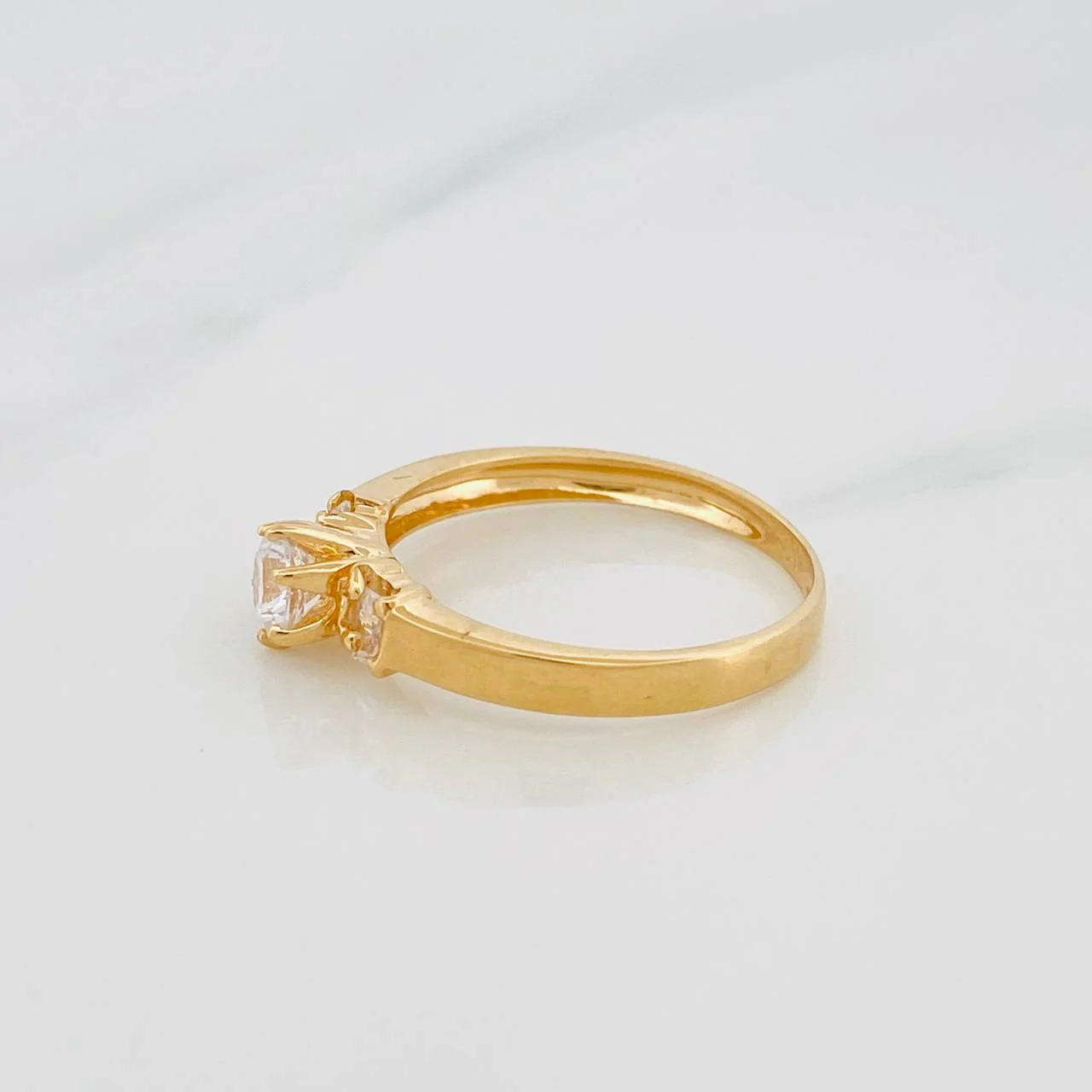Anillo Solitario 2g / T6 1/2 Oro Amarillo 18K - Image 3