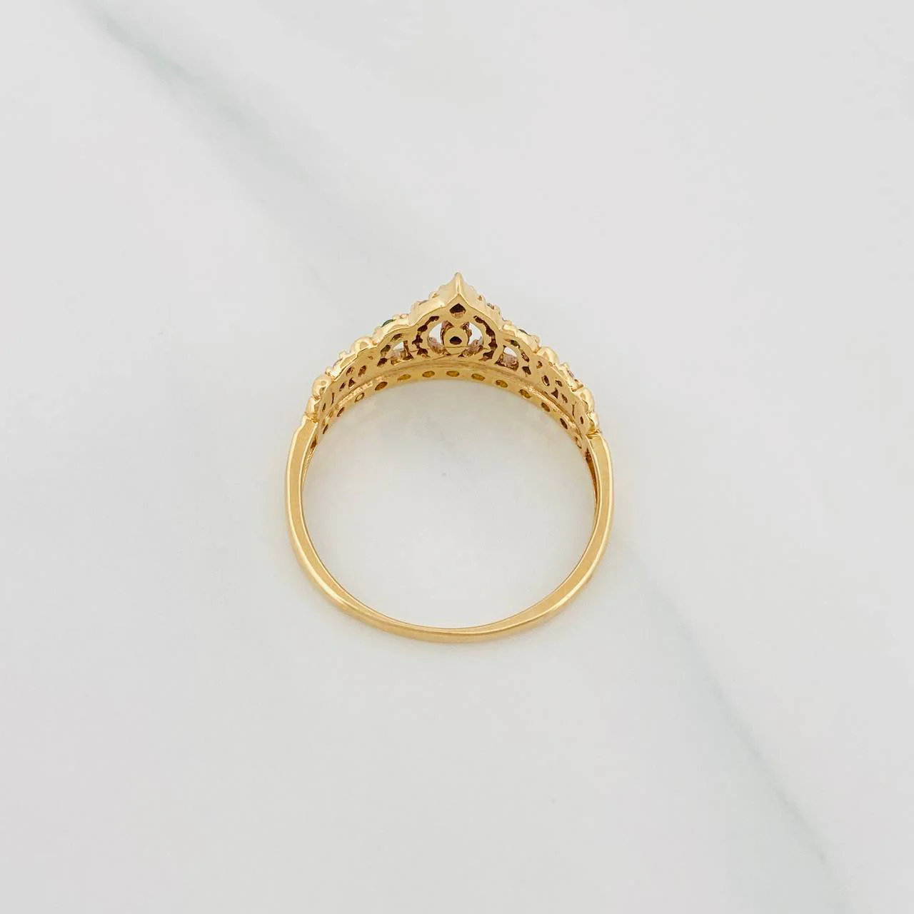 Anillo Tiara 2.1g / T6 1/2 Oro Amarillo 18K - Image 4