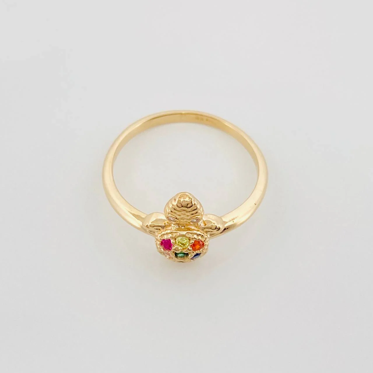 Anillo Tortuga 2.7 g / T6 3/4 Oro Amarillo 18K - Image 2
