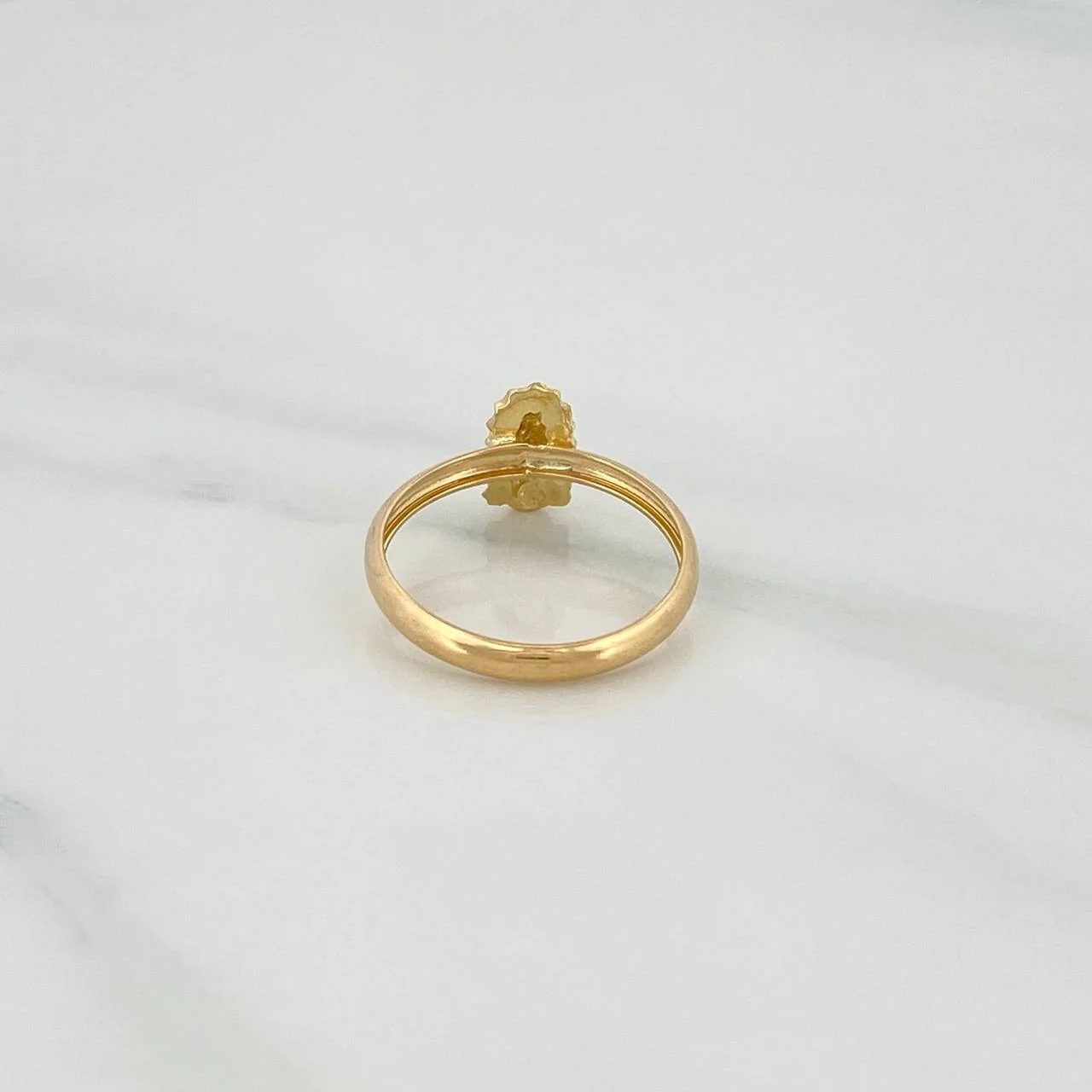 Anillo Virgen de Guadalupe 1.15gr / T7 1/4 / Oro Amarillo 18K % - Image 4