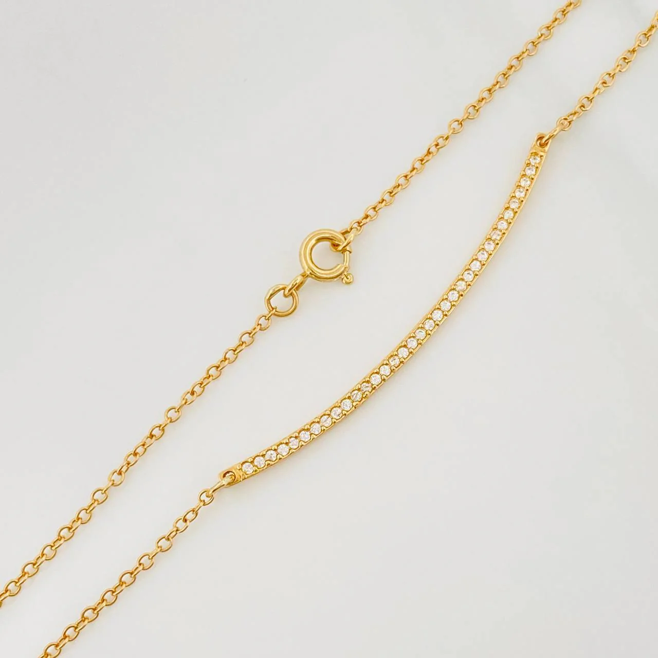 Cadena Aro Seguido 3g / 20 in / 0.6mm Oro Amarillo 18K - Image 4