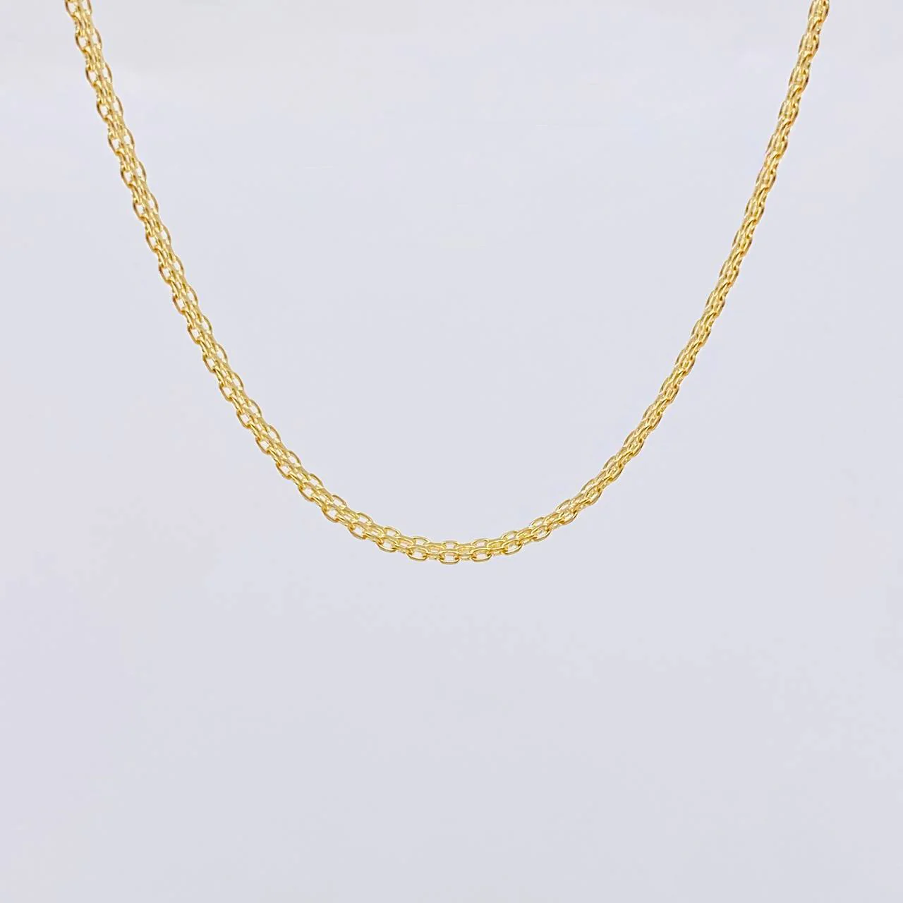 Cadena China 10g / 18 in / 3.7mm Oro Amarillo 18K - Image 2