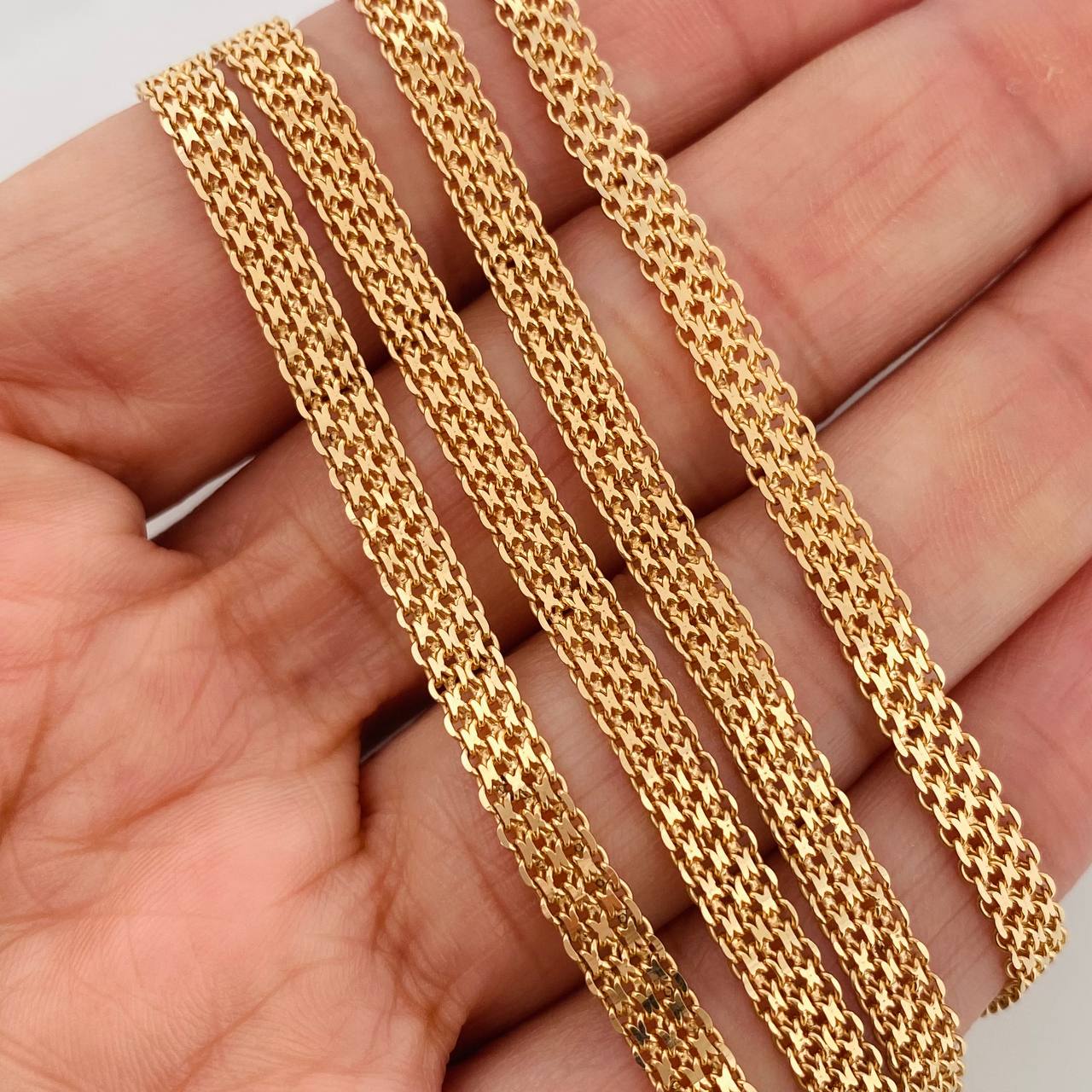 Cadena China 15.05gr / 23 3/4 in / 4.5mm Oro Amarillo Nac.Esp. 18K & - Image 3