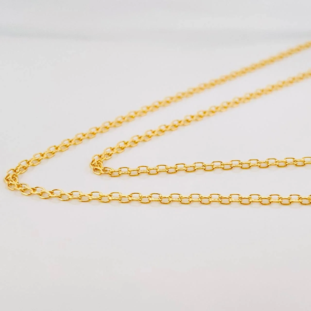 Cadena China 2.3g / 20 in / 1.87mm Oro Amarillo 18K - Image 4