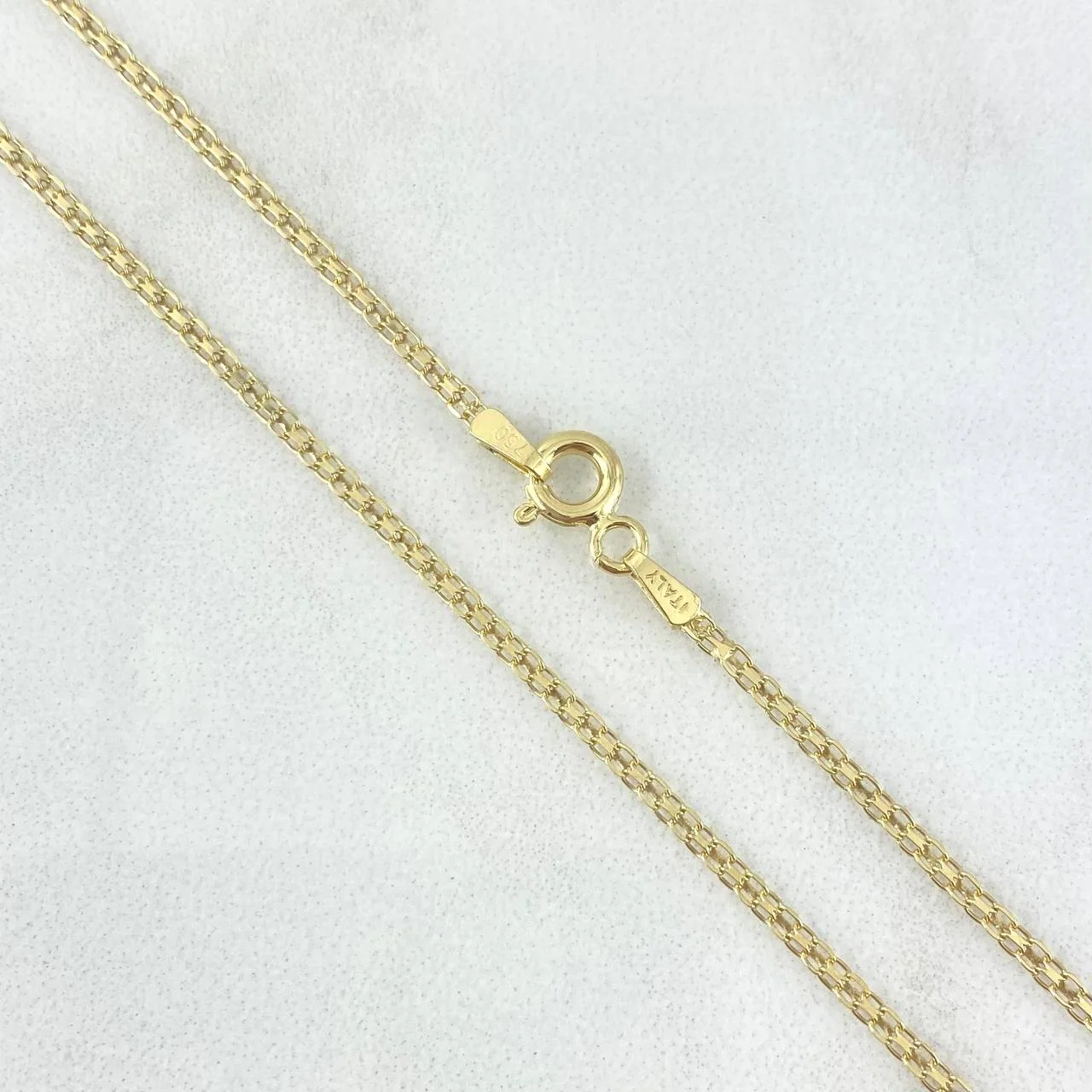 Cadena China 2.55 g / 23 1/2 in / 1.9 mm Oro Amarillo 18K - Image 2