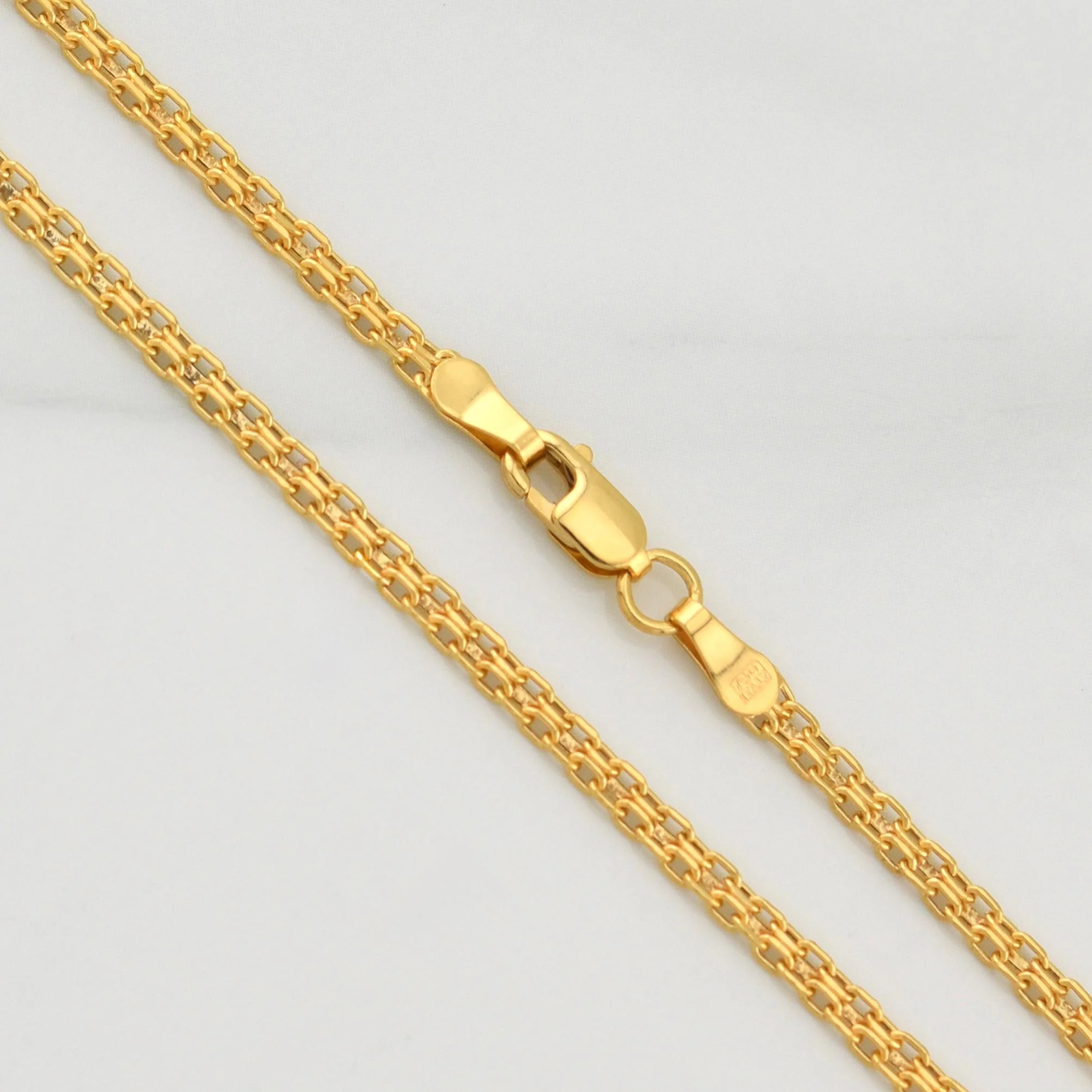 Cadena China 3.25 g / 17 3/4 in / 2.35 mm Oro Amarillo 18K - Image 3