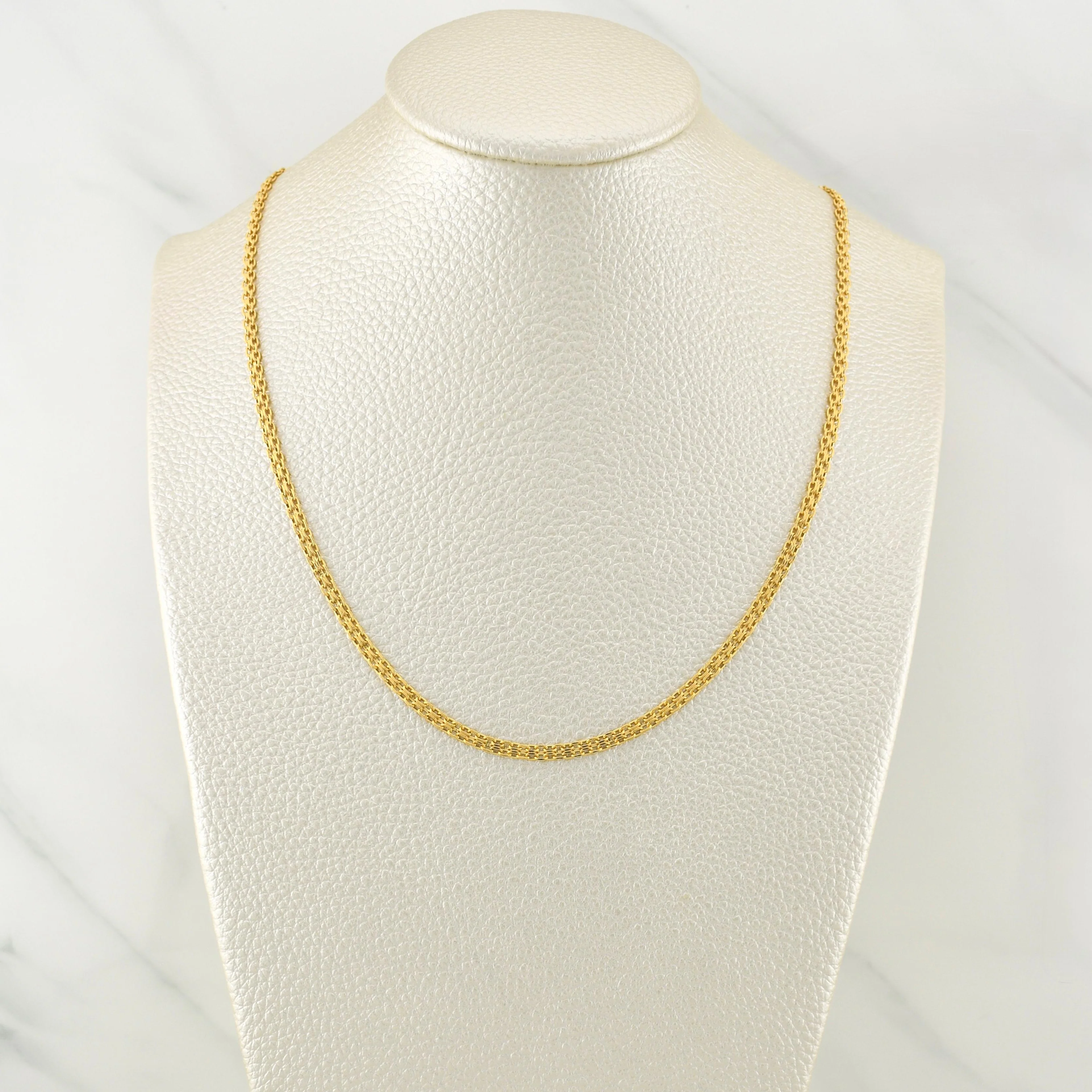 Cadena China 3.25 g / 17 3/4 in / 2.35 mm Oro Amarillo 18K - Image 5