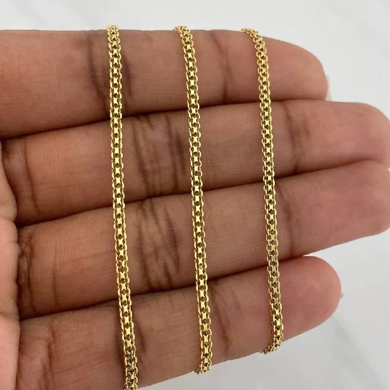 Cadena China 4.25 g / 17 3/4 in / 1.2 mm Oro Amarillo 18K - Image 4