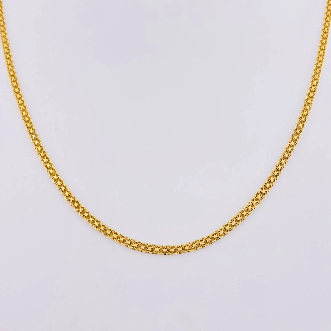 Cadena China 4.25 g / 17 3/4 in / 2.1 mm Oro Amarillo 18K