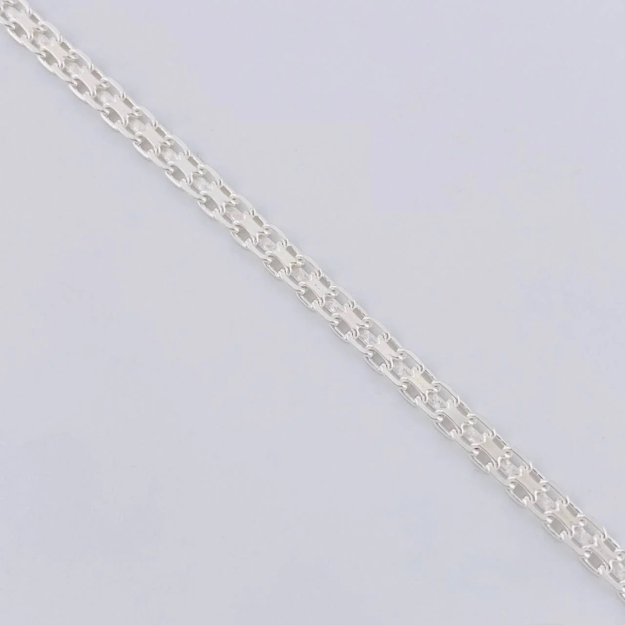 Cadena China 8.1 g / 23 1/2 in / 3 mm Plata 925 - Image 5