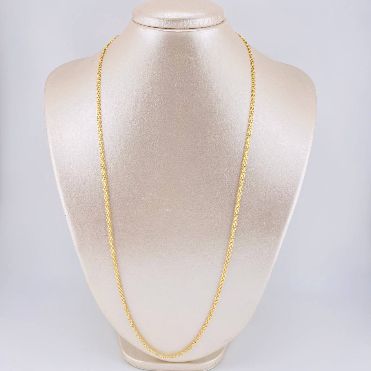 Cadena China 8.8g / 24 in / 2.6mm Oro Amarillo 18K - Image 6