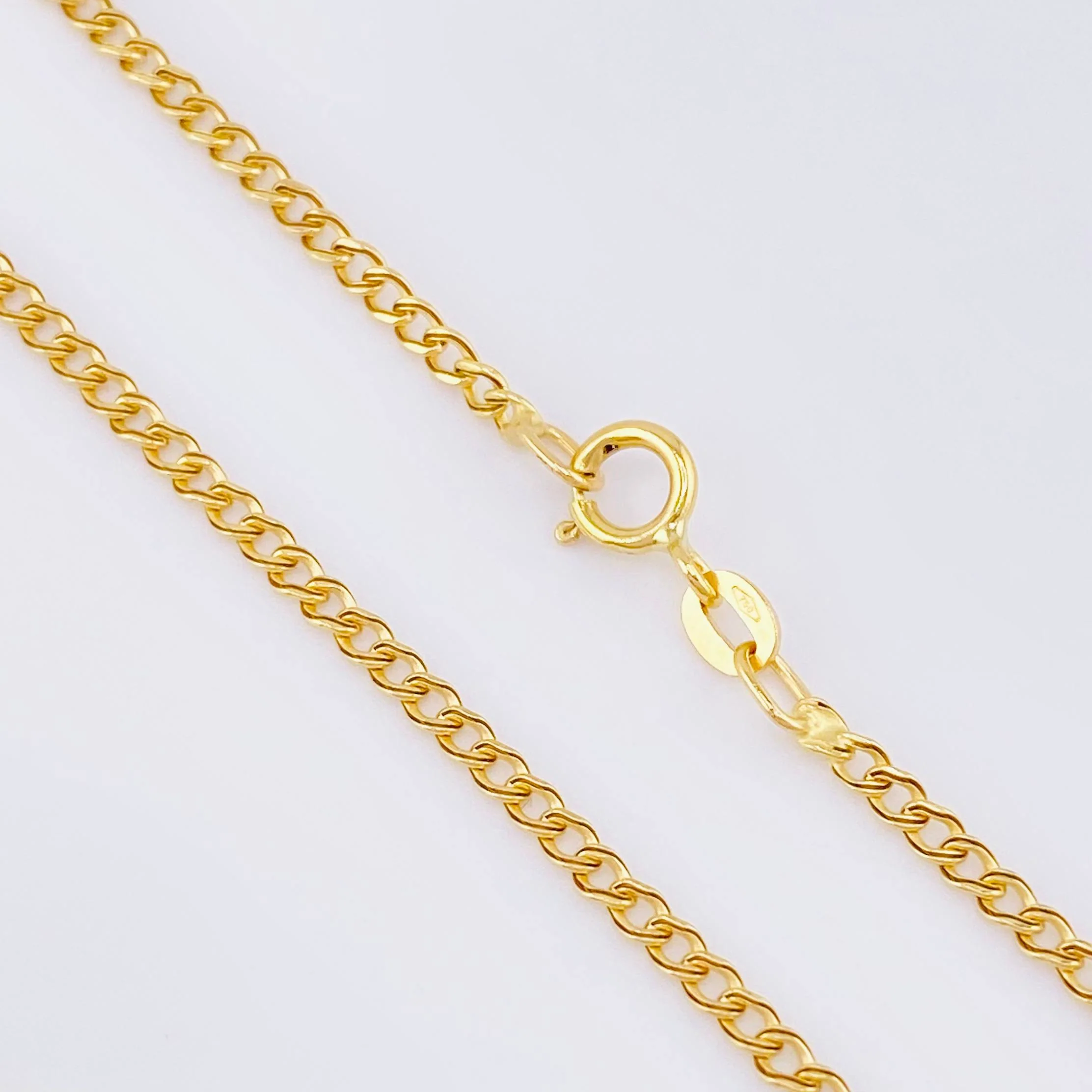 Cadena Cubana 1.6 g / 18 in / 1.9 mm Oro Amarillo 18K - Image 4