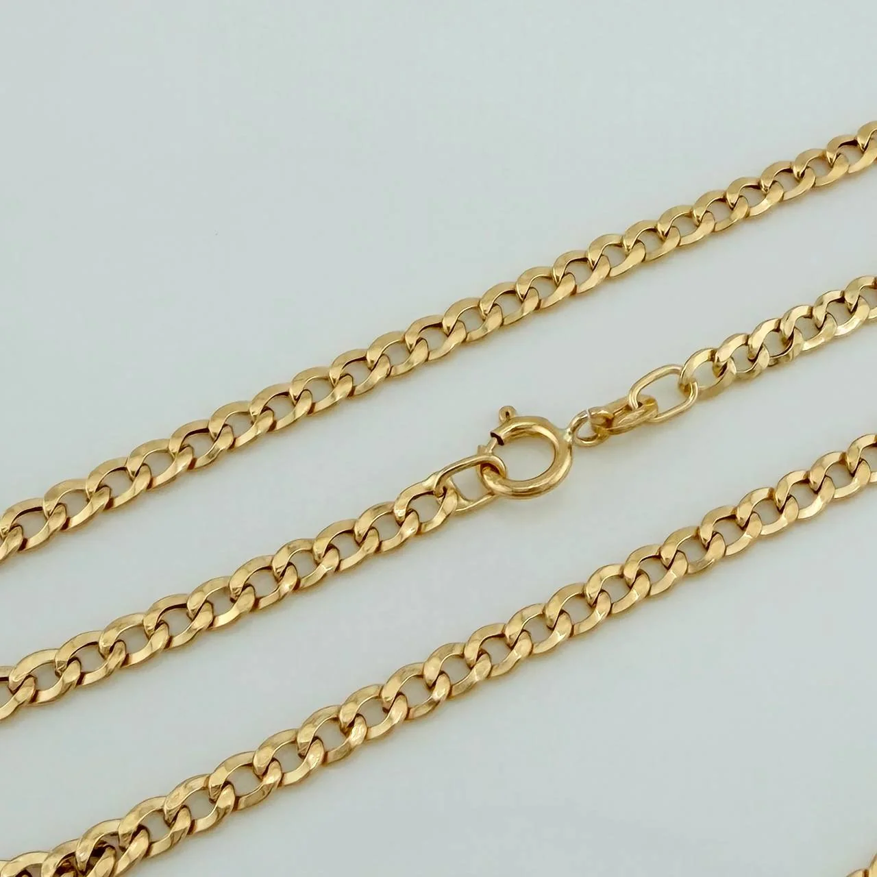 Cadena Cubana 3.5gr / 28 1/2 in / 2.3mm Oro Amarillo +1 18K $ - Image 4