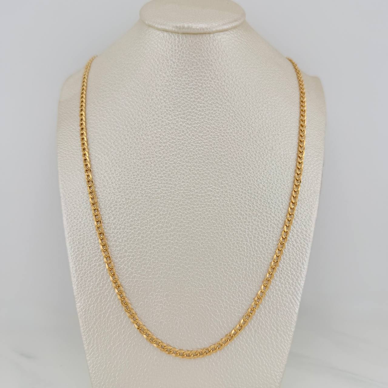 Cadena Cubana 5.6gr / 28 1/2 in / 3.2mm Oro Amarillo +1 18K $ - Image 6
