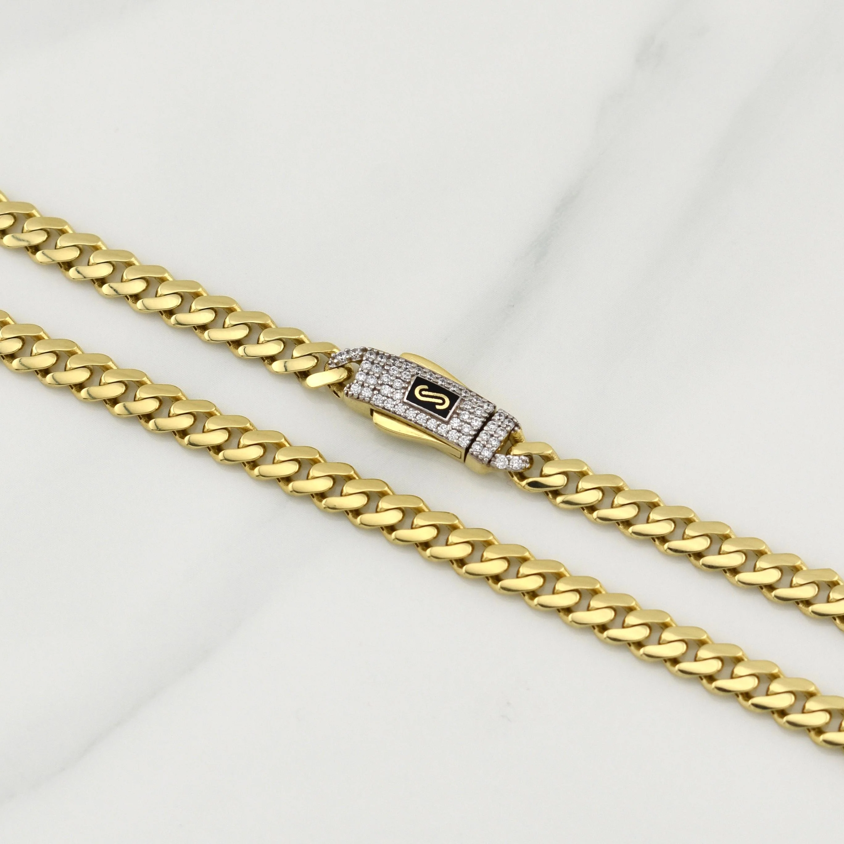 Cadena Cubana Monaco 15.75g / 20 in / 5mm Oro Amarillo 18K - Image 3