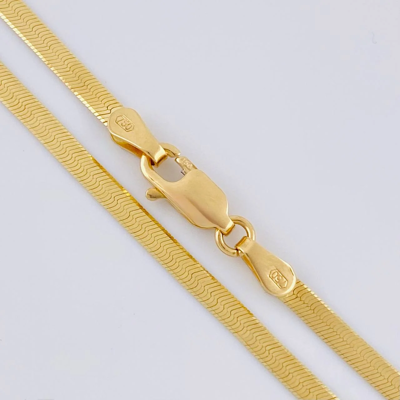 Cadena Espejo 5.4 g / 15 3/4 in / 2.5 mm Oro Amarillo 18K - Image 3