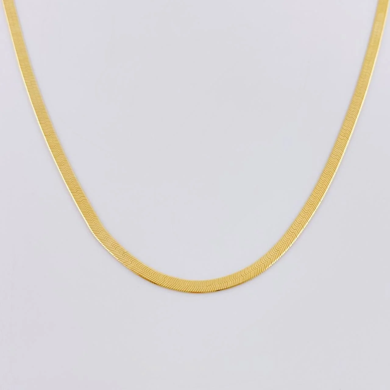 Cadena Espejo 5g / 16 in / 2.5mm Oro Amarillo 18K
