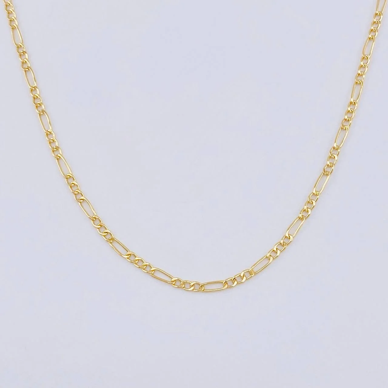 Cadena Figaro 1.6 g / 19 1/2 in / 1.9 mm Oro Amarillo 18K