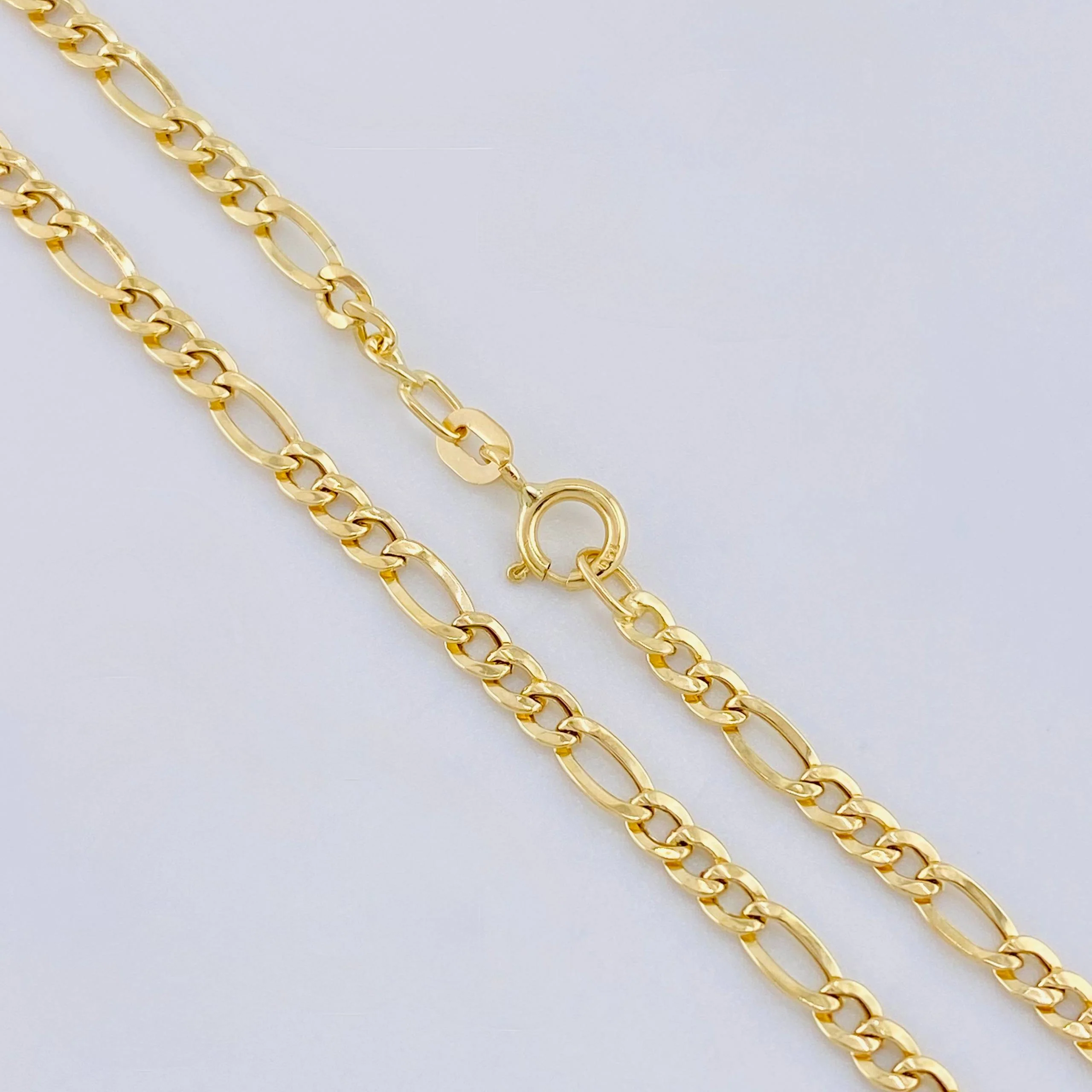 Cadena Figaro 2.85 g / 24 1/2 in / 2.8 mm Oro Amarillo 18K - Image 3