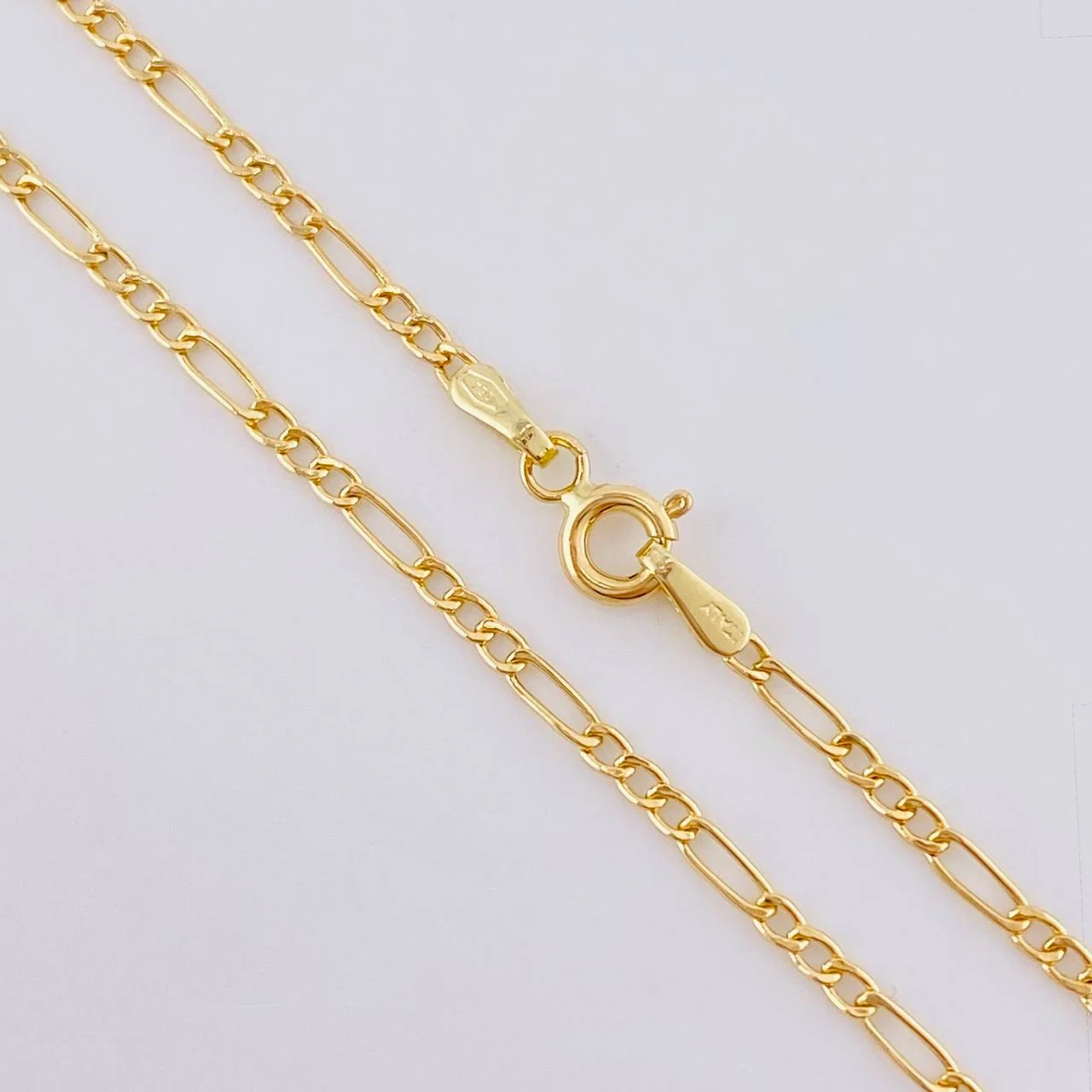 Cadena Figaro 2g / 18 in / 1.9mm Oro Amarillo 18K - Image 3