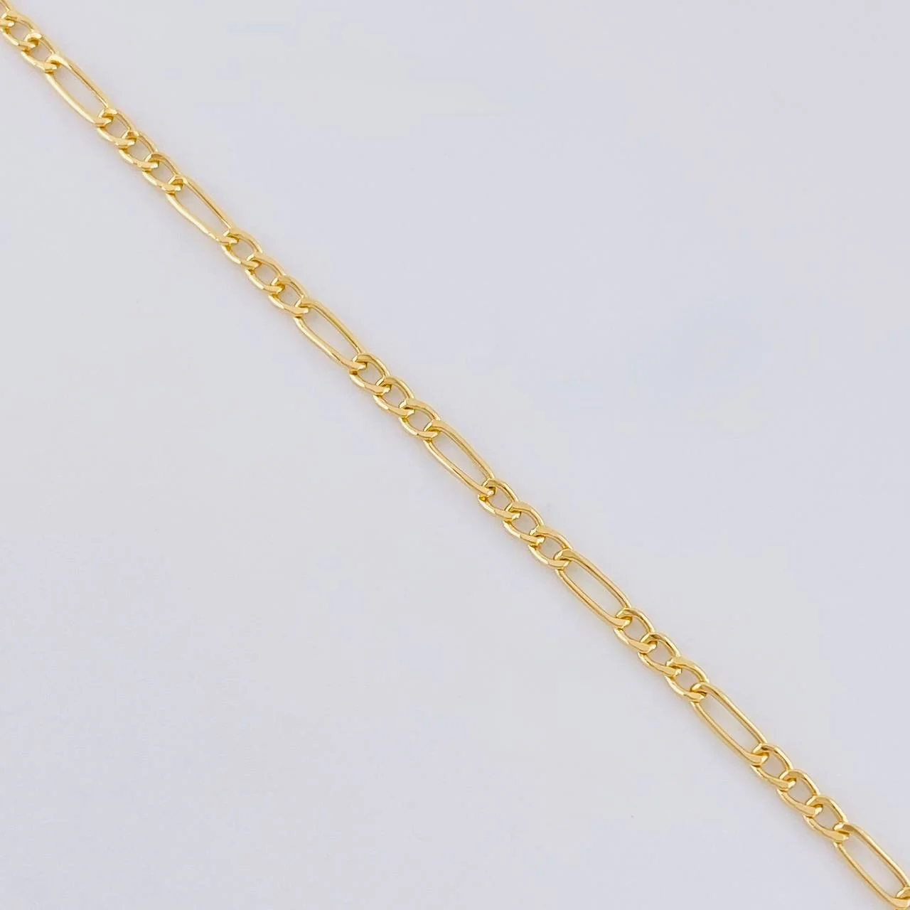Cadena Figaro 2g / 18 in / 1.9mm Oro Amarillo 18K - Image 4