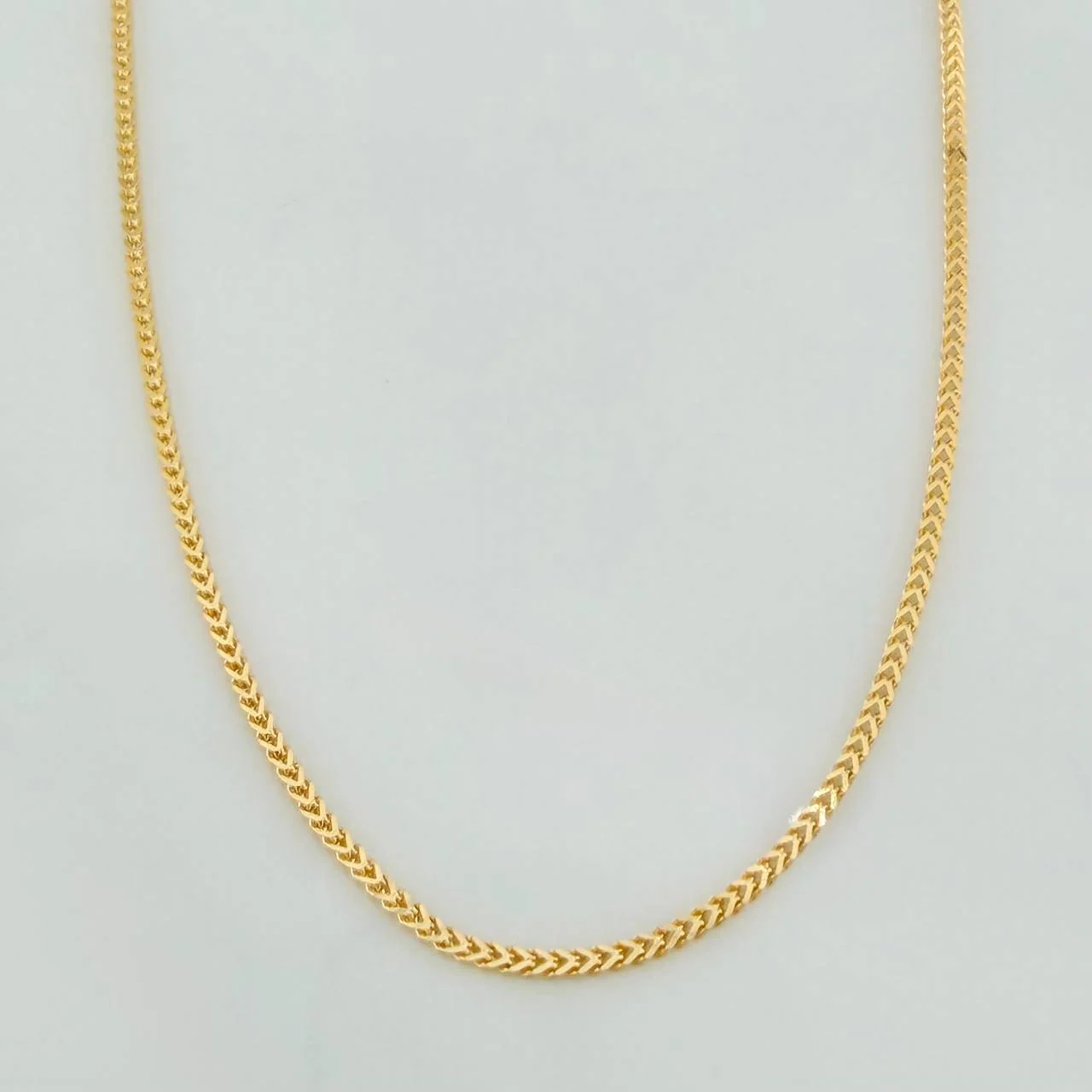 Cadena Franco 1.9gr / 18 in / 0.7mm Oro Amarillo +3 18K % - Image 4