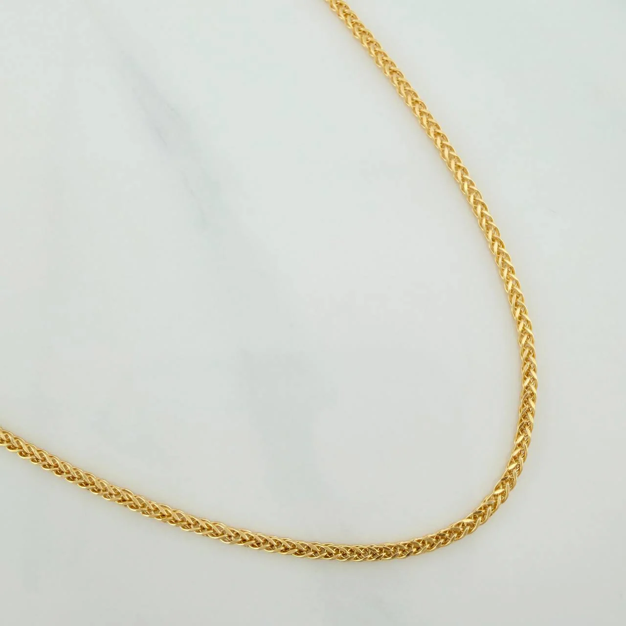 Cadena Franco 1.9gr / 19 3/4 in / 1.31mm Oro Amarillo +3 18K $ - Image 2